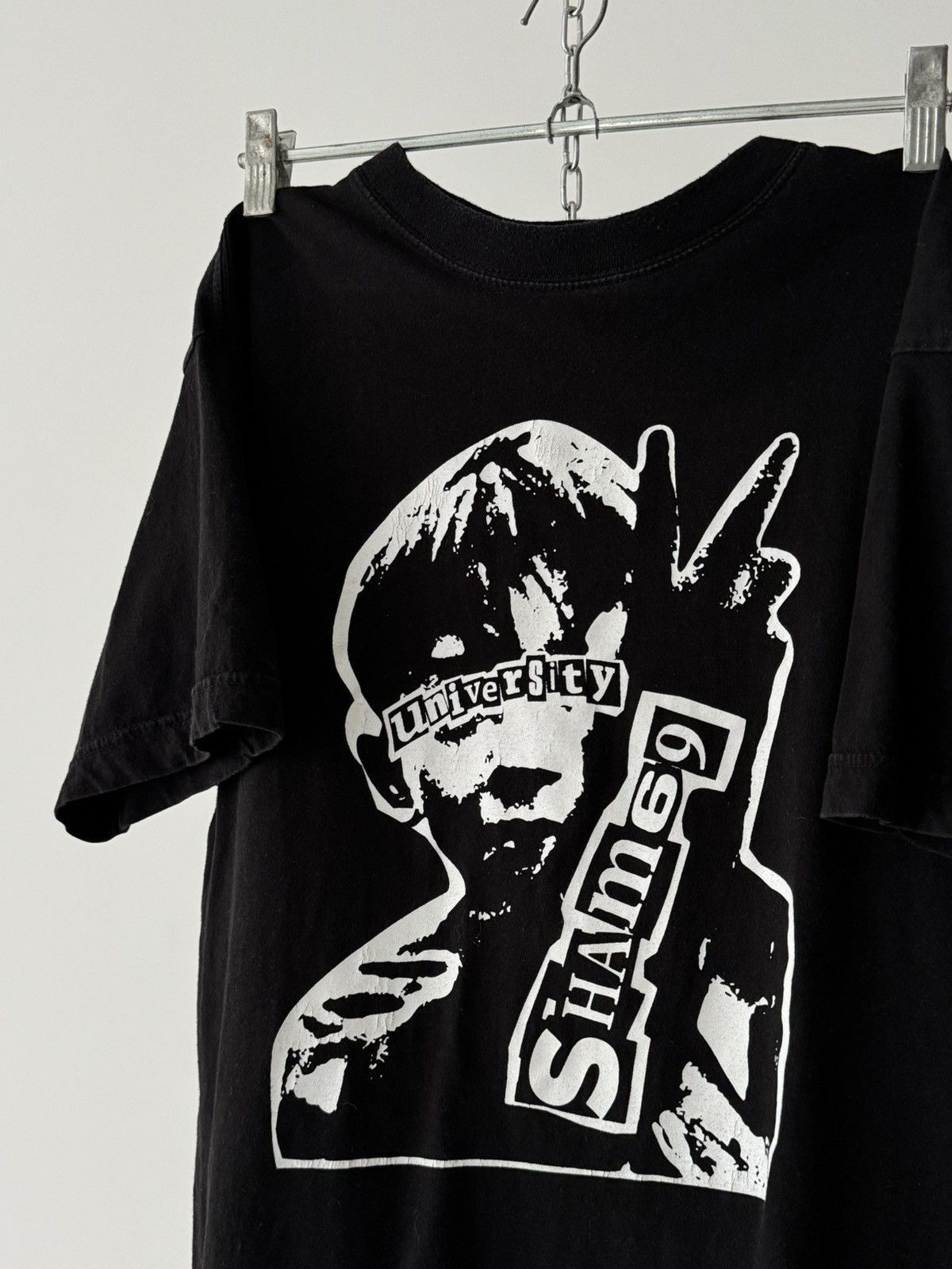 Band Tees × Vintage Vintage 90s Sham 69 Punk Rock Band T-Shirt Size US L / EU 52-54 / 3 - 3 Thumbnail