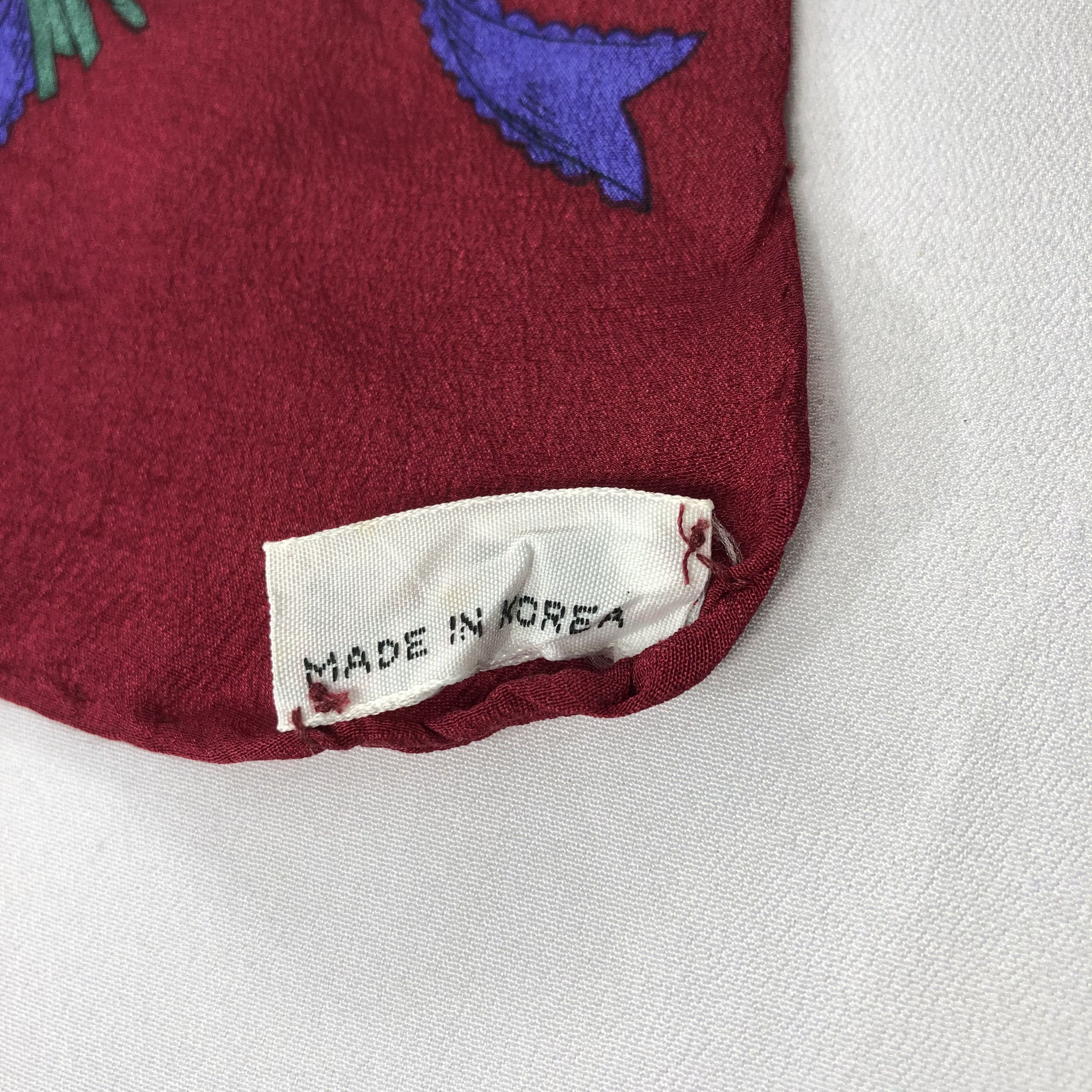 Vintage Vintage Silk Scarf Size ONE SIZE - 5 Thumbnail