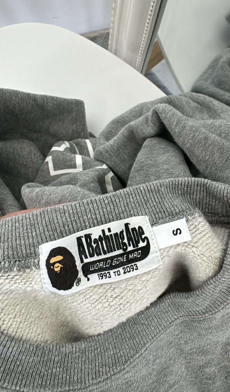 Bape Bape A Bathing Ape Shark Crewneck Sweatshirt Size US S / EU 44-46 / 1 - 6 Thumbnail