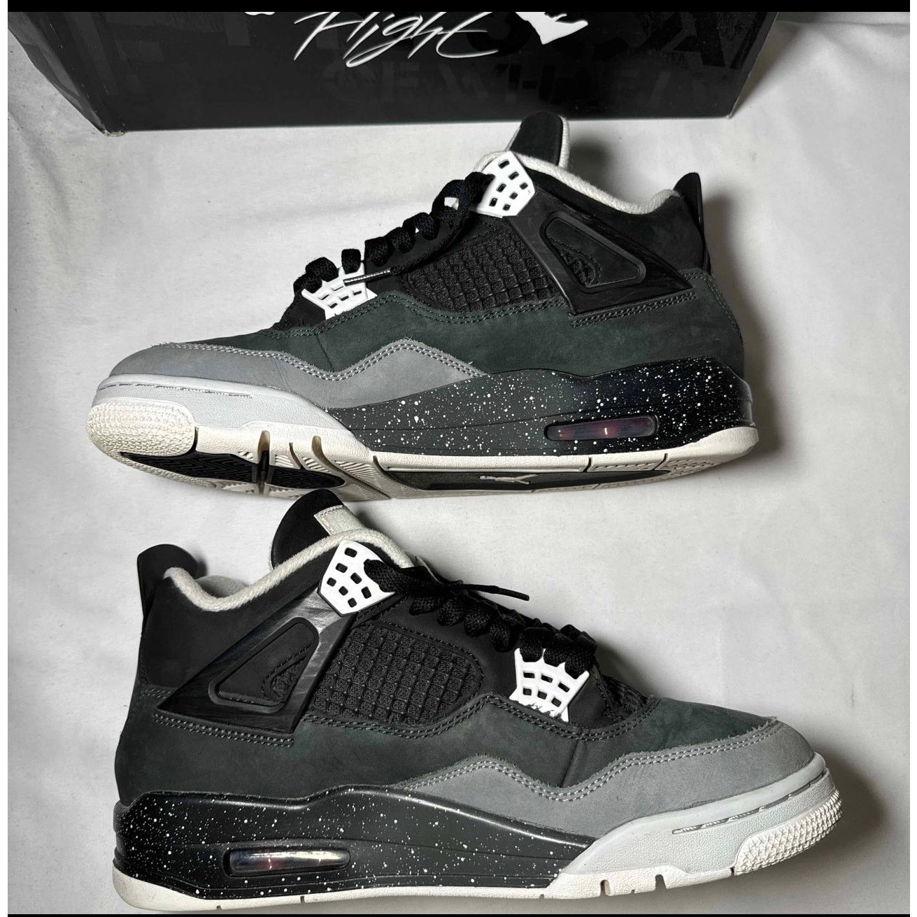 Jordan Brand × Nike Size 9 - Air Jordan 4 Retro Fear 2024 Men's Shoes Ships Now Size US 9 / EU 42 - 3 Thumbnail