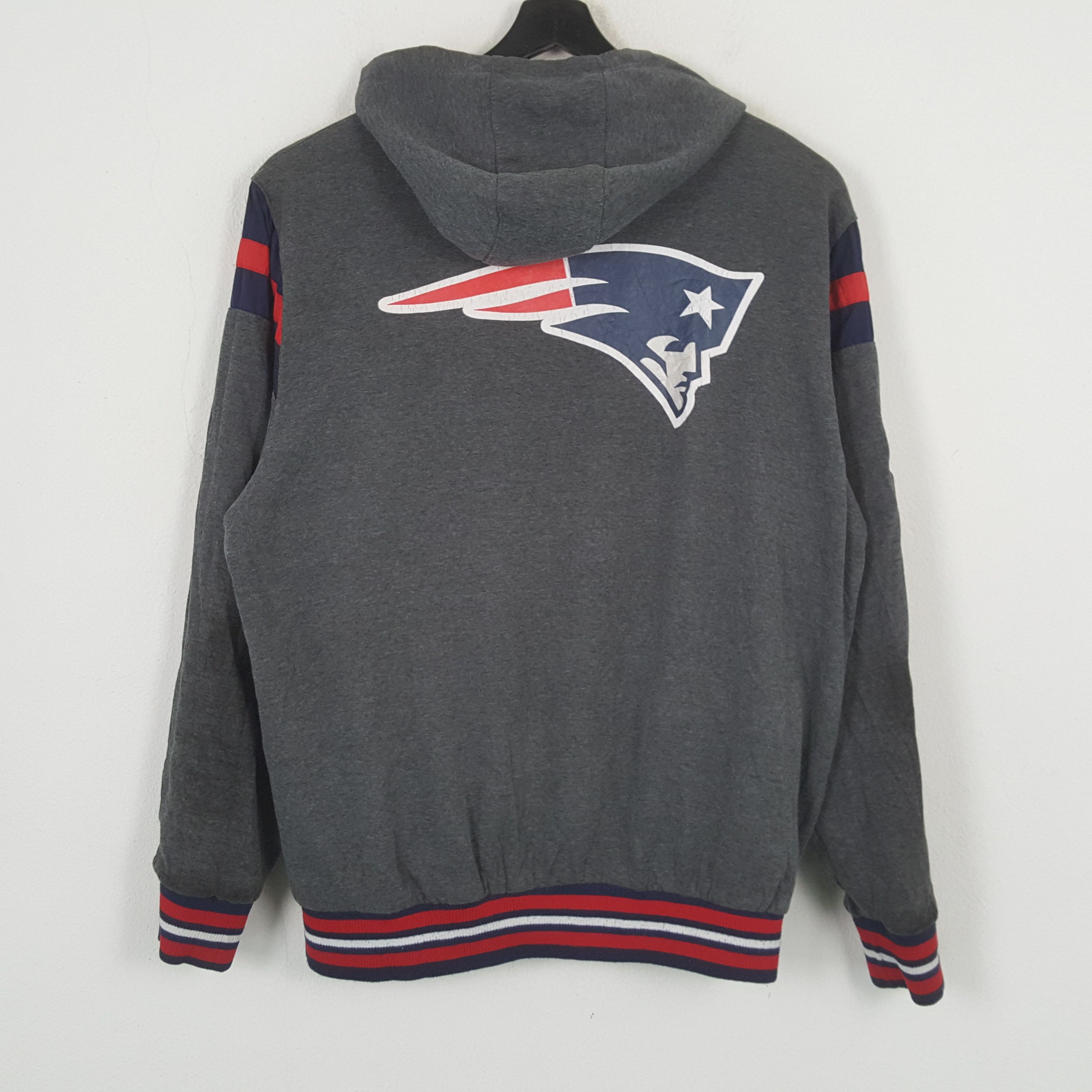 NFL NEW ENGLAND PATAIOTS Football Team Reversible Hoodies C288N2 Size US XL / EU 56 / 4 - 6 Thumbnail