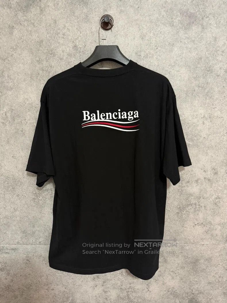 Balenciaga Balenciaga Coke Embroidered Logo Short Sleeve T-Shirt. Size US L / EU 52-54 / 3 - 5 Thumbnail