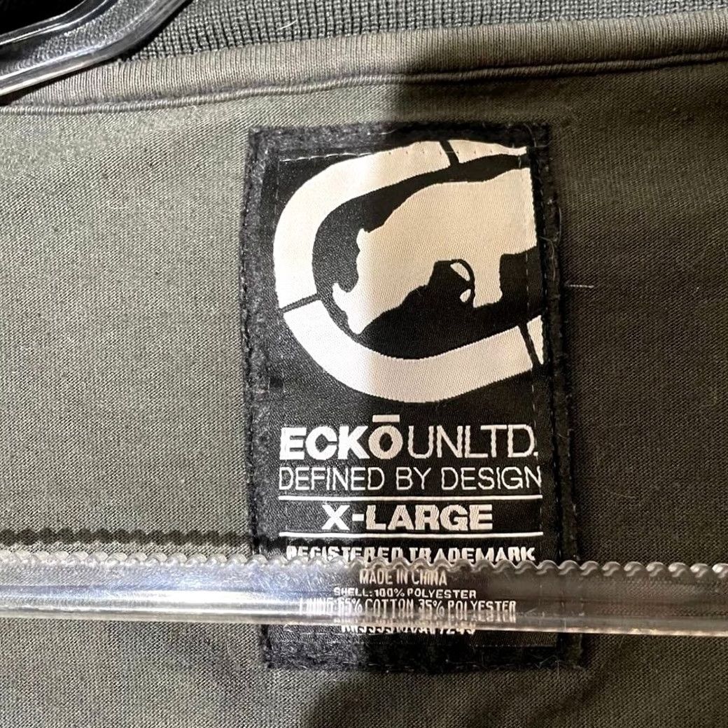 Vintage VINTAGE Ecko Unlimited Grey Zip Up Jacket Rawthentic Men's L Size US L / EU 52-54 / 3 - 4 Thumbnail