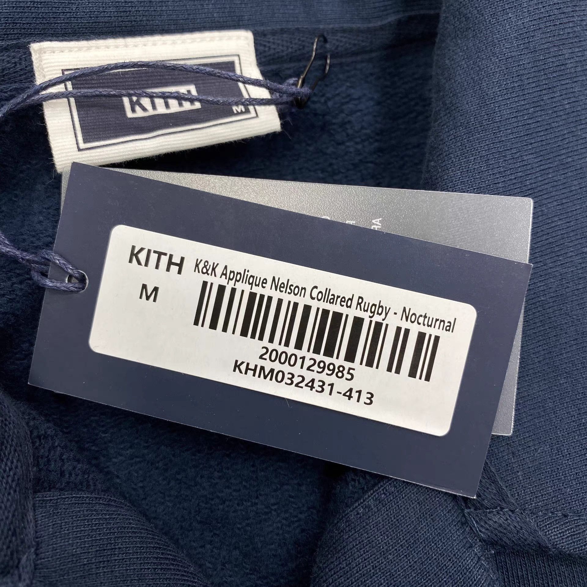 Kith KITH K&K Applique Nelson Collared Rugby Sweatshirt Size US S / EU 44-46 / 1 - 6 Thumbnail
