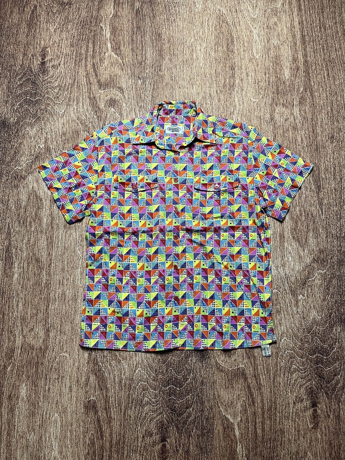 Missoni Vintage 1990s missoni sport shirt Size XS / US 0-2 / IT 36-38 - 1 Thumbnail