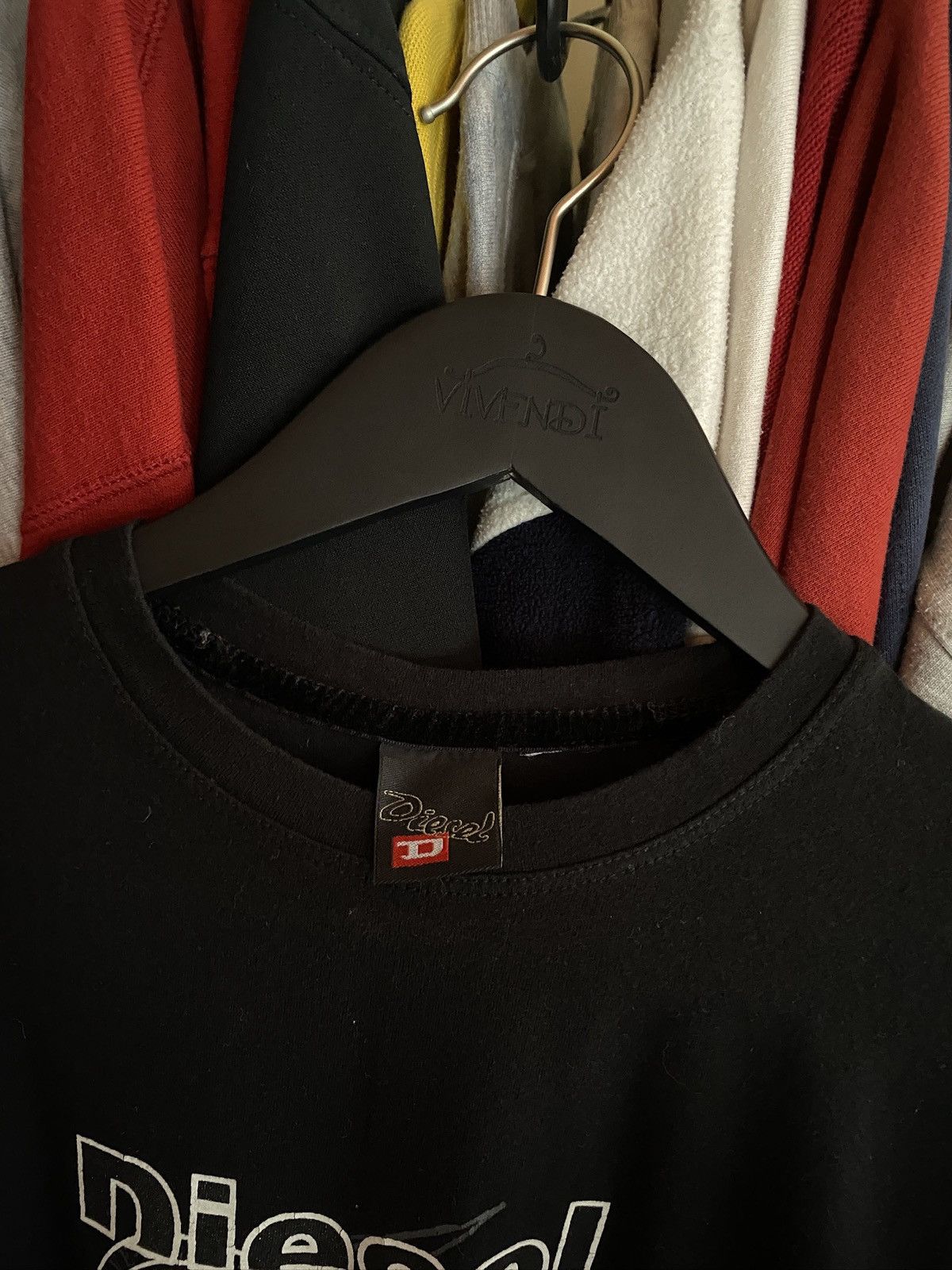 Diesel VINTAGE DIESEL BIG LOGO T-SHIRT Y2k Size US L / EU 52-54 / 3 - 7 Thumbnail
