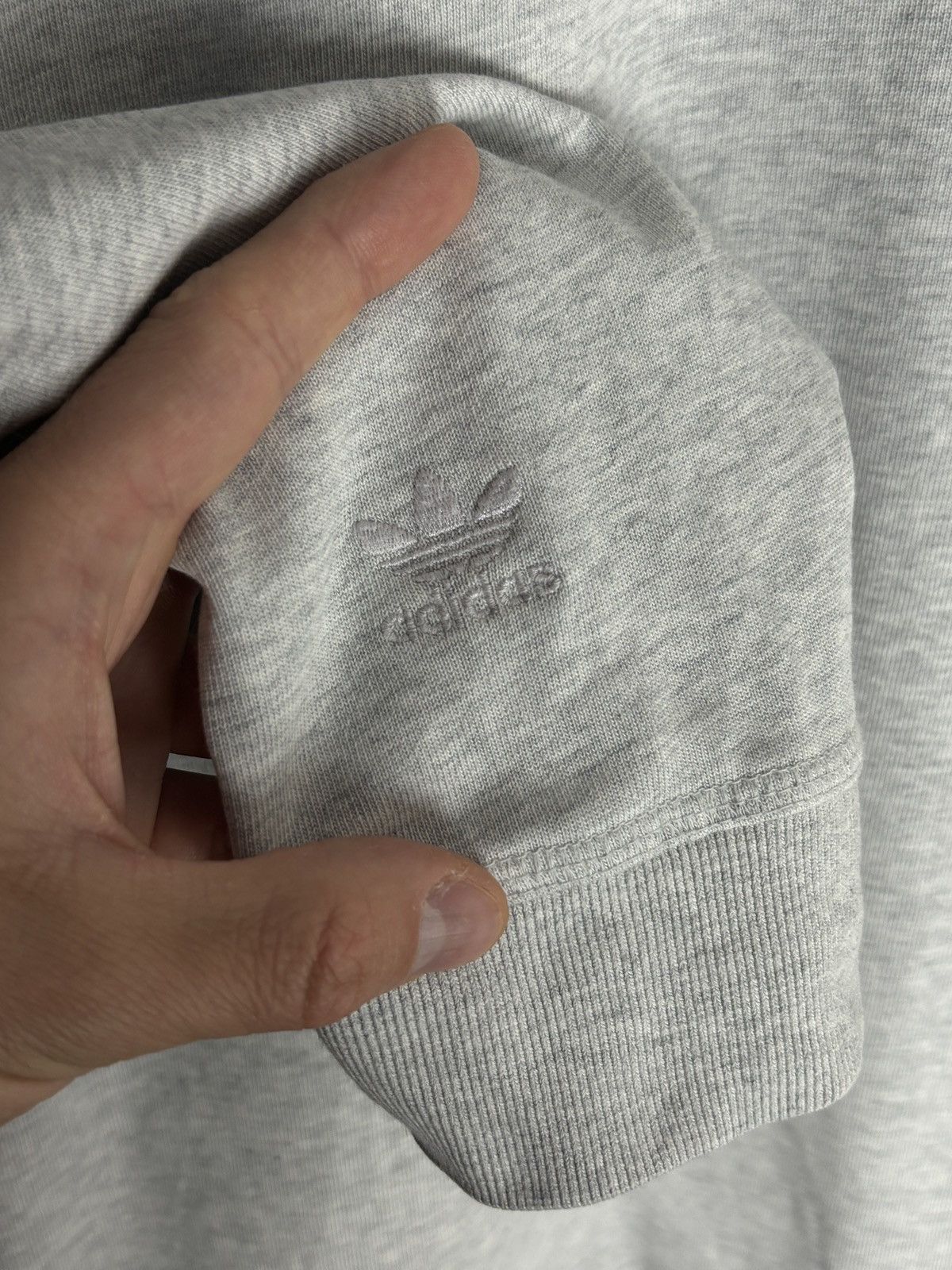 Adidas Adidas Humanrace Pharrell Williams grey logo sweatshirt Size US L / EU 52-54 / 3 - 7 Thumbnail