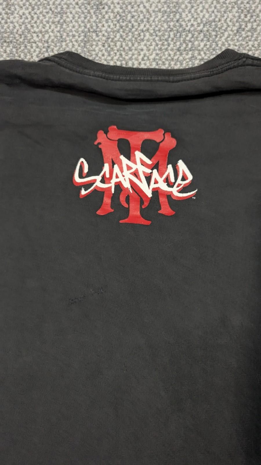 Surface To Air VTG Scarface Clothing Company Graphic Print XL Shirt Size US XL / EU 56 / 4 - 4 Thumbnail