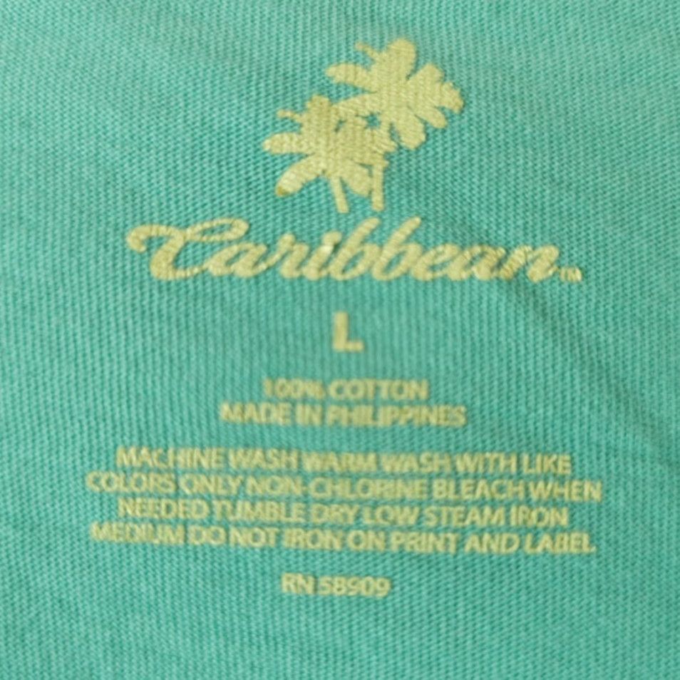 Vintage Caribbean Blue Marlin T Shirt Mens XL Blue Martini Splashing Good Times Size US L / EU 52-54 / 3 - 6 Thumbnail