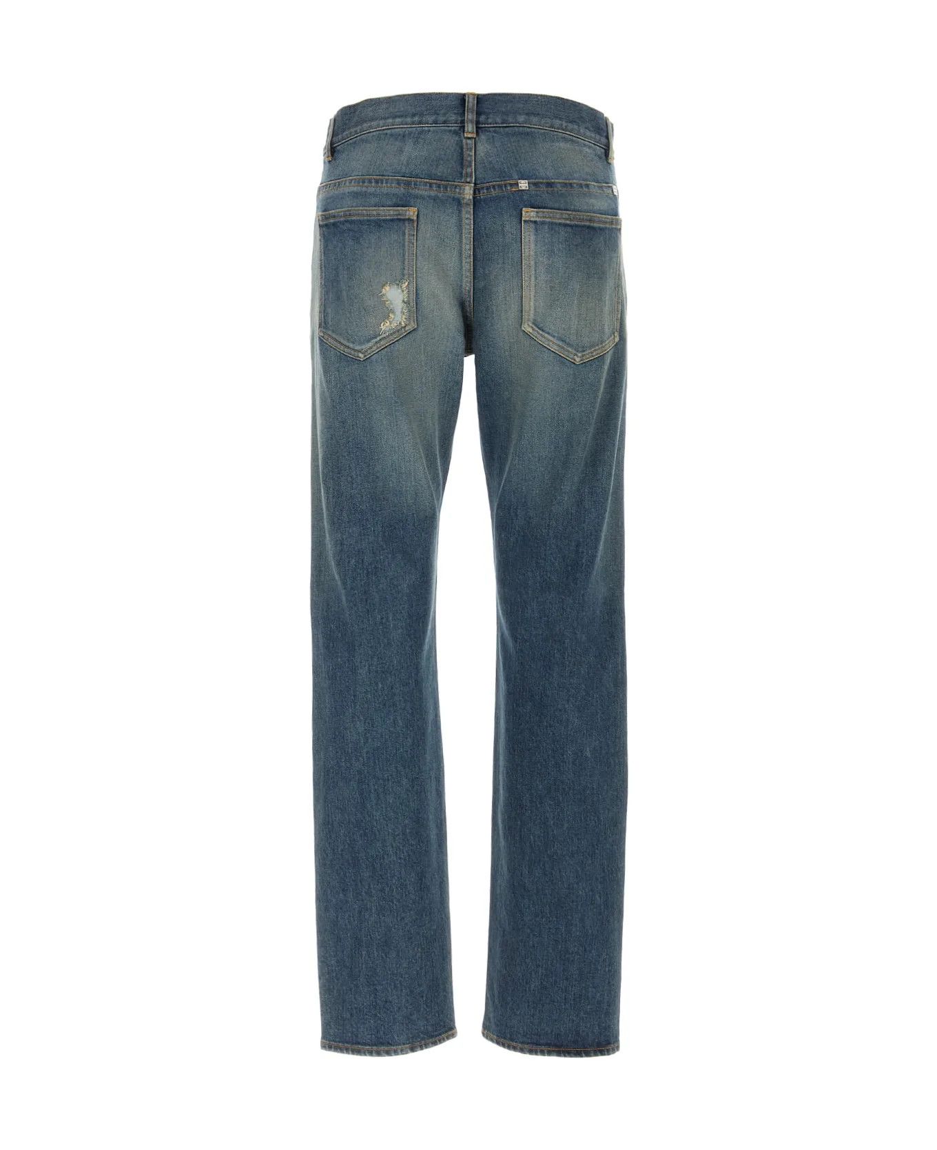 Givenchy o1n1vont0326 Trousers in Blue Size US 29 - 2 Thumbnail