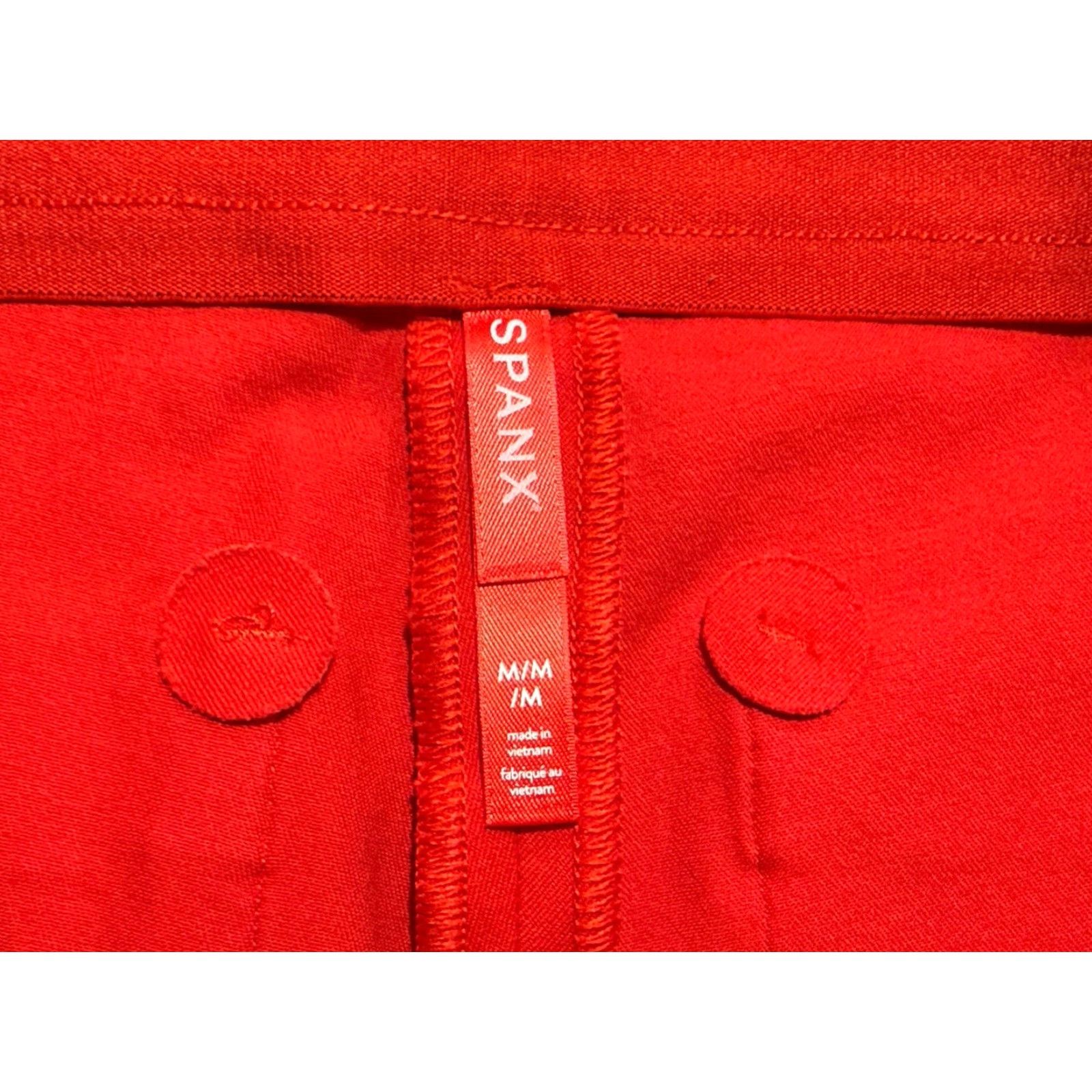 Spanx SPANX on-the-go kick flare pant True Red Size Medium 28x26 NWT Dress Pants Womens Flared Pull On Size 32" / US 10 / IT 46 - 5 Thumbnail