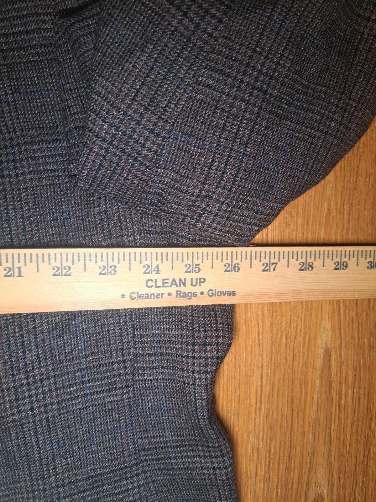 Polo Ralph Lauren Ralph Lauren Sport Coat Mens 50R Gray Glen Plaid Wool Size 50R - 9 Thumbnail