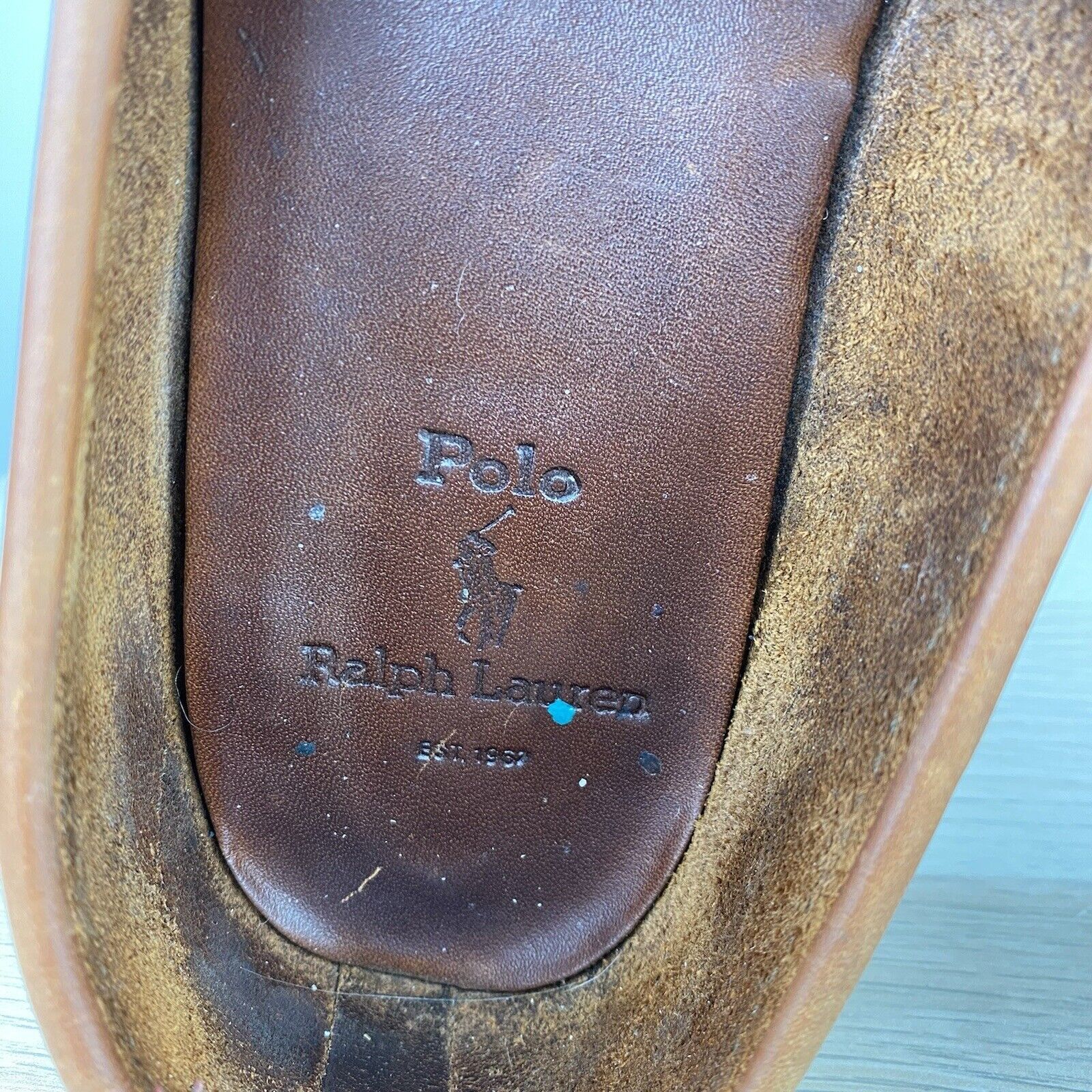 Polo Ralph Lauren Polo Ralph Lauren Leather Loafers Vintage Size 11.5D Used Size US 11.5 / EU 44-45 - 9 Thumbnail