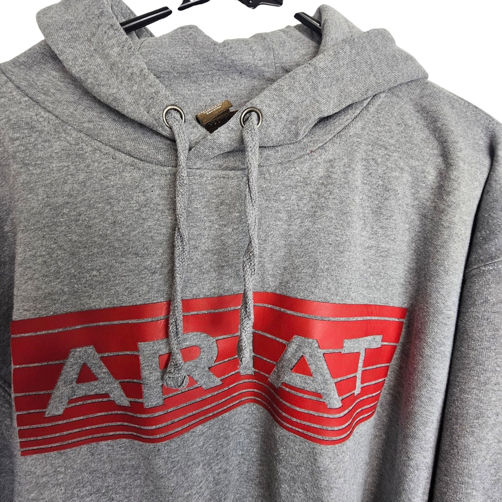 Ariat Ariat Mens Hoodie Sweatshirt Big Logo Size XL Casual Comfy Size US XL / EU 56 / 4 - 2 Thumbnail