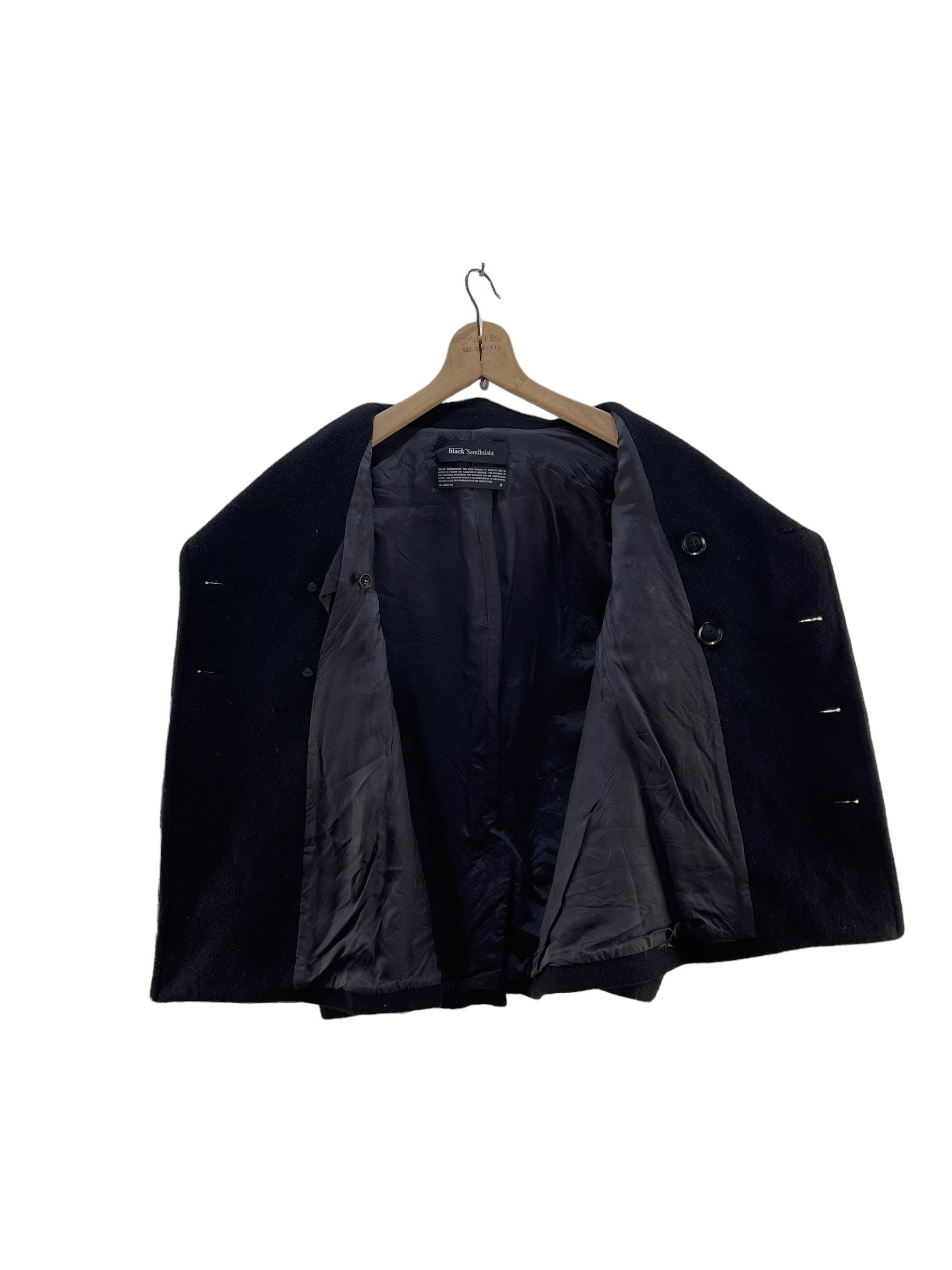 Sandinista MFG Sandinista Black Wool Jacket Size US M / EU 48-50 / 2 - 3 Thumbnail