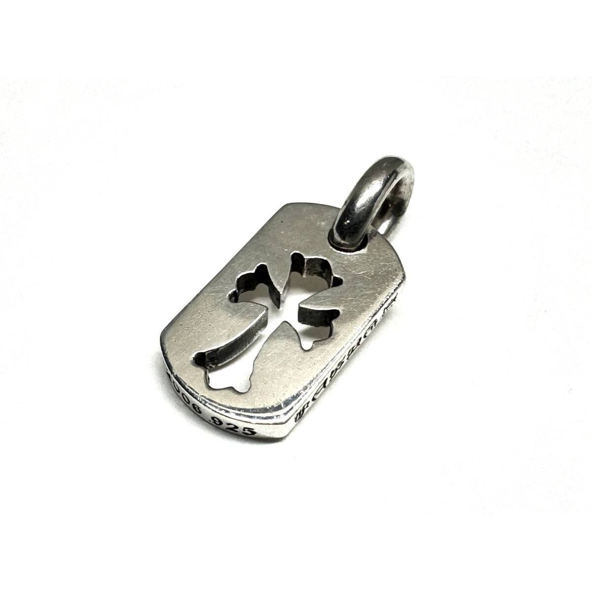 Chrome Hearts Chrome Hearts Tiny Cutout Cross Dog Tag Charm Size ONE SIZE - 1 Thumbnail