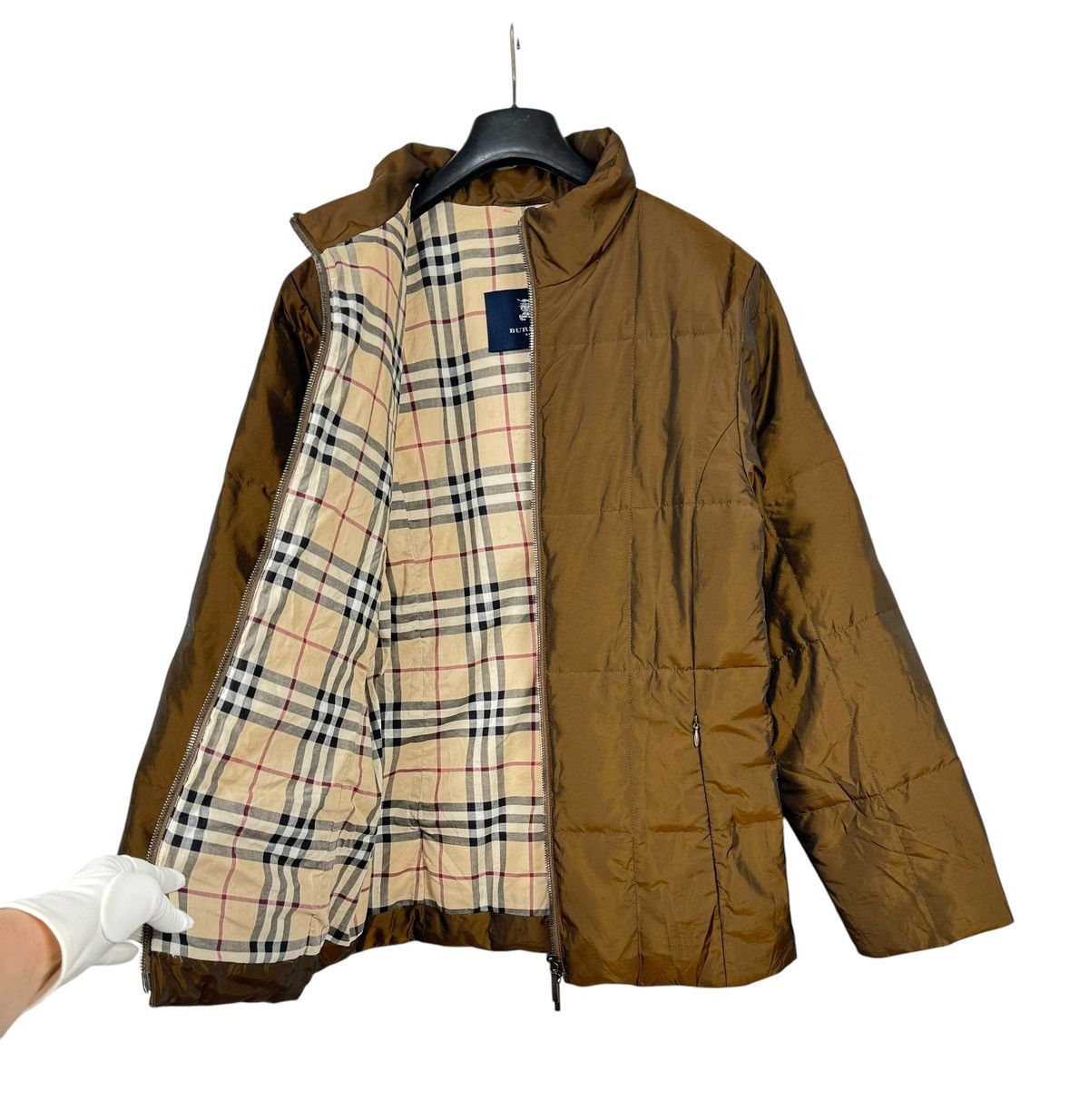 Burberry Burberry Full-Zip Down Jacket Womens size 38 Size XS / US 0-2 / IT 36-38 - 13 Thumbnail