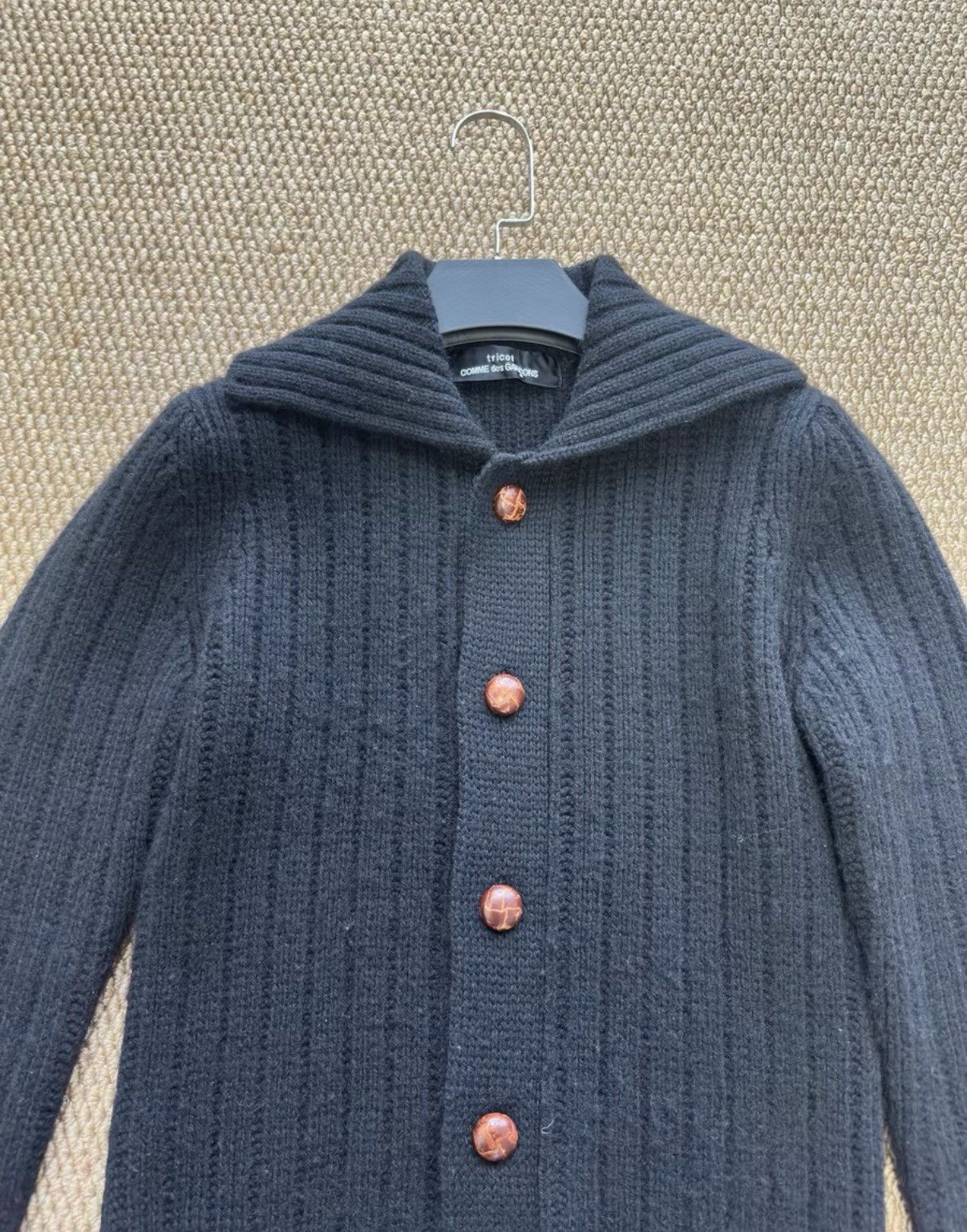 Comme des Garcons Comme des Garçons Wool Shawl Collar Cardigan K23 Size US M / EU 48-50 / 2 - 4 Thumbnail