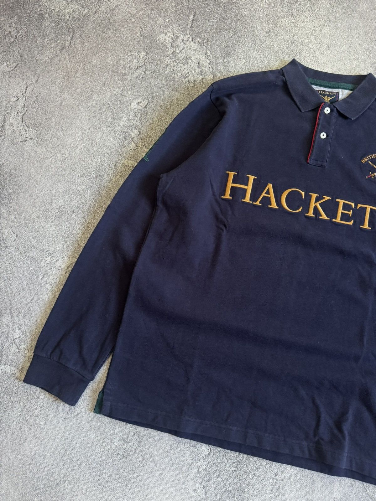 Hackett Hackett XL/size British Army polo rugby sweatshirts jumper Size US XL / EU 56 / 4 - 11 Thumbnail