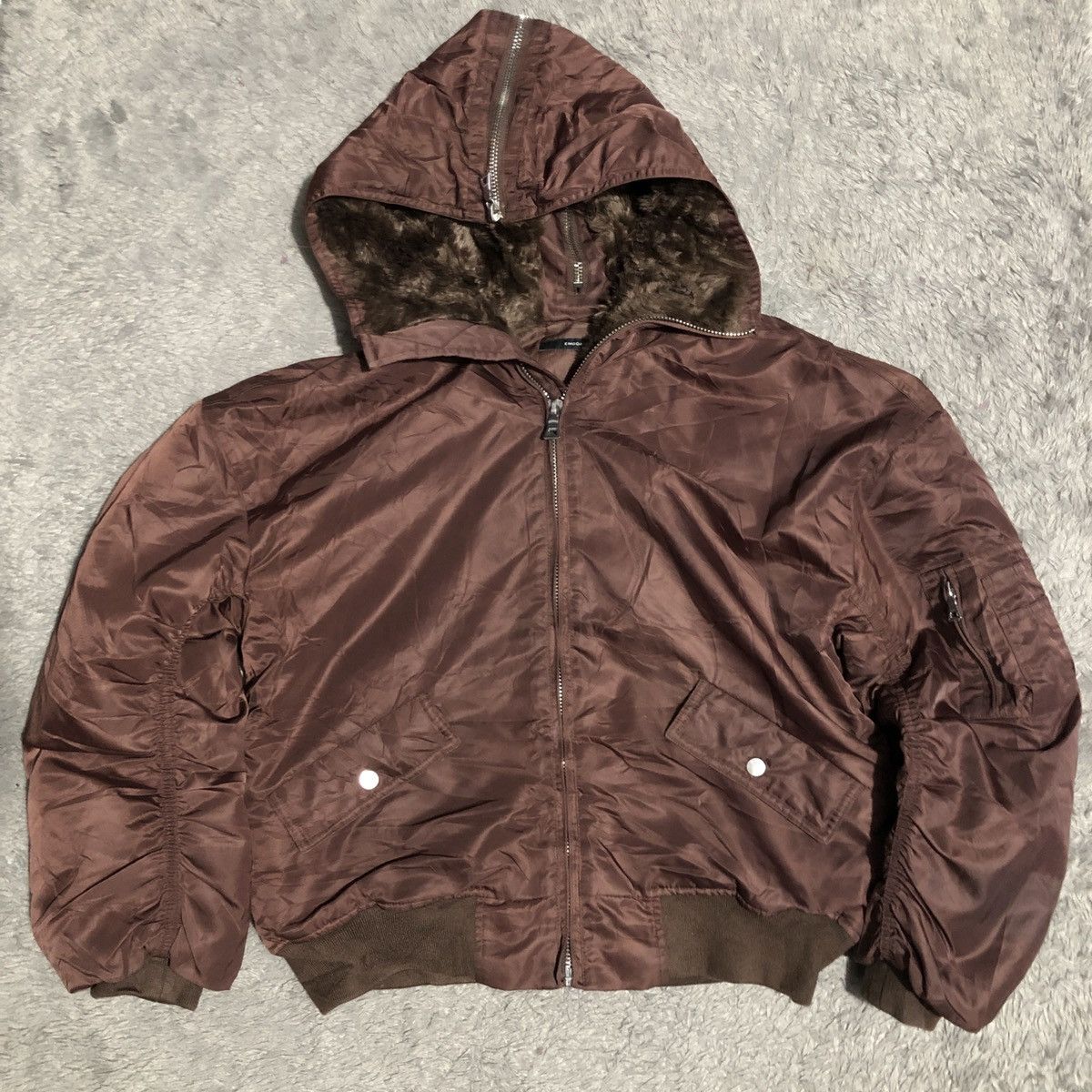 Japanese Brand EMODA BLOUSON TYPE MA1 MILITARY FLIGHT JACKET Size US L / EU 52-54 / 3 - 7 Thumbnail