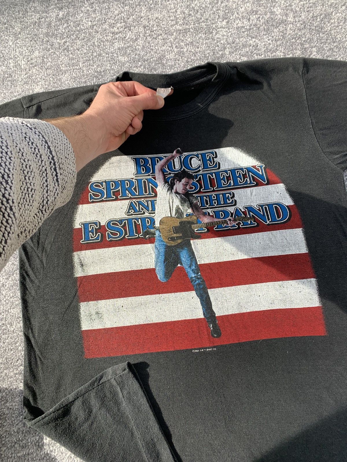 Band Tees Vintage 80s bruce Springsteen band tee Size US L / EU 52-54 / 3 - 1 Thumbnail