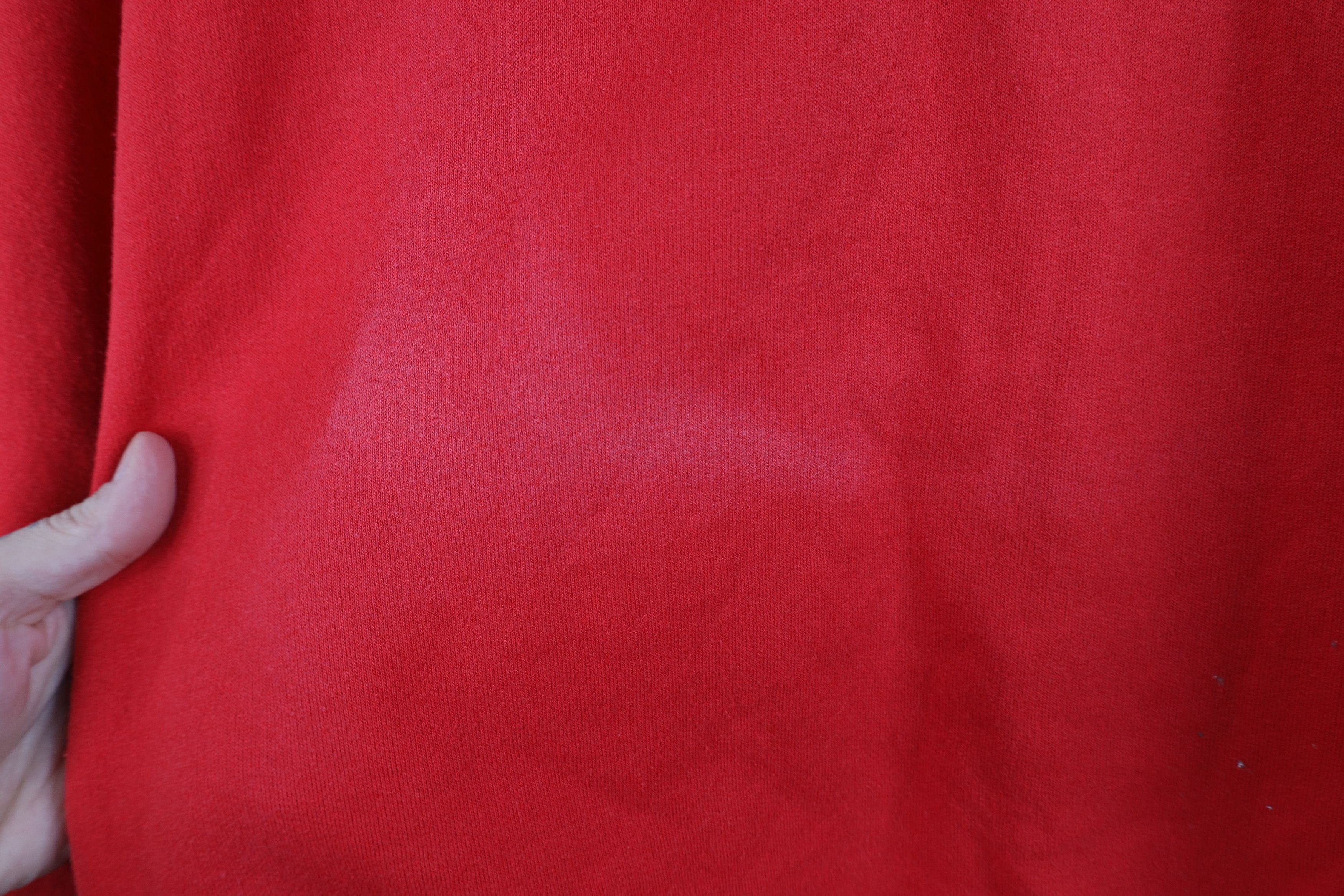 Vintage Vintage 90s Must Love Cats Cat Lady Layered Sweatshirt Red Size XL / US 12-14 / IT 48-50 - 5 Thumbnail