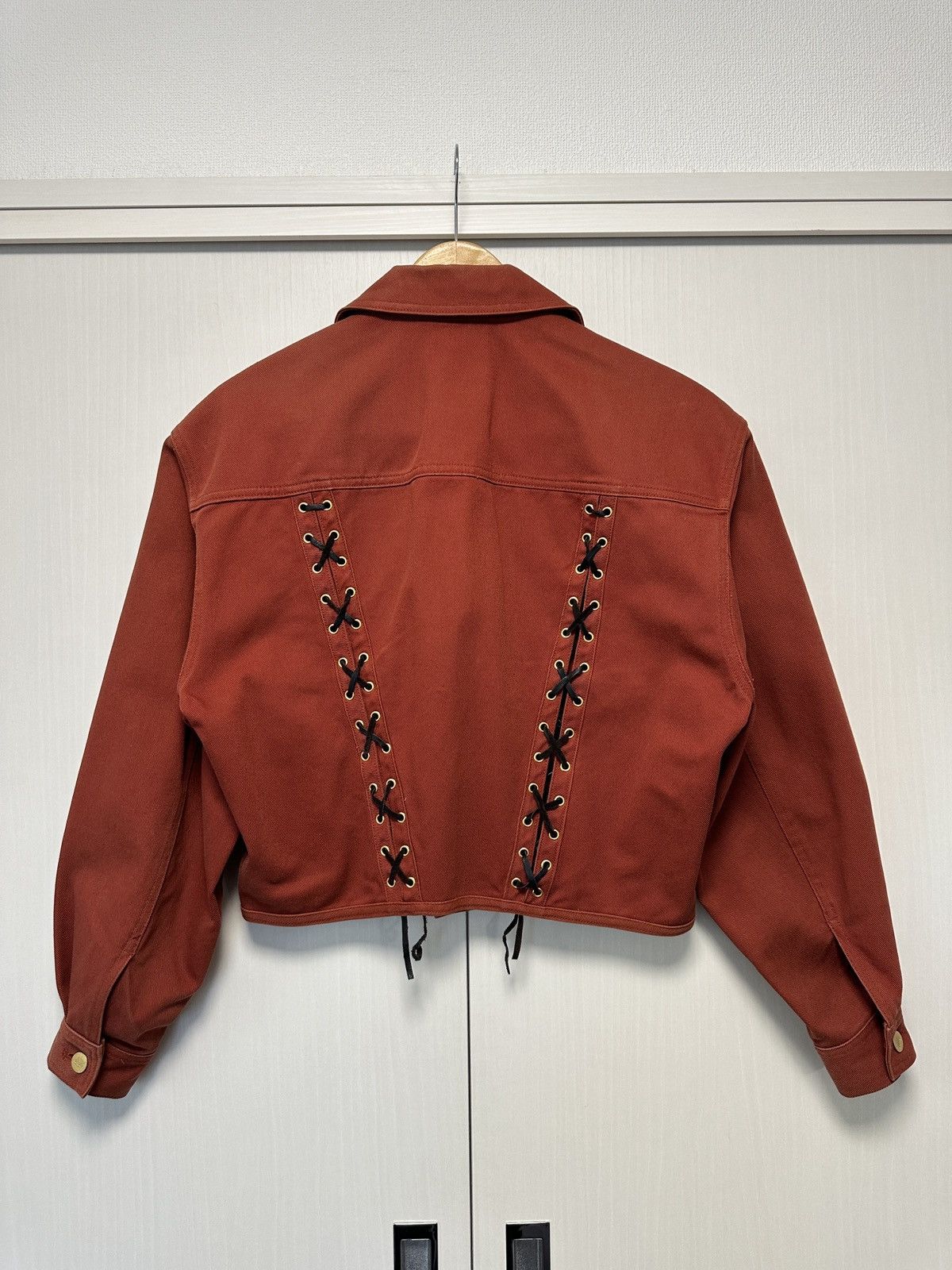 Jean Paul Gaultier Bondage Trucker Jacket Size US M / EU 48-50 / 2 - 1 Thumbnail
