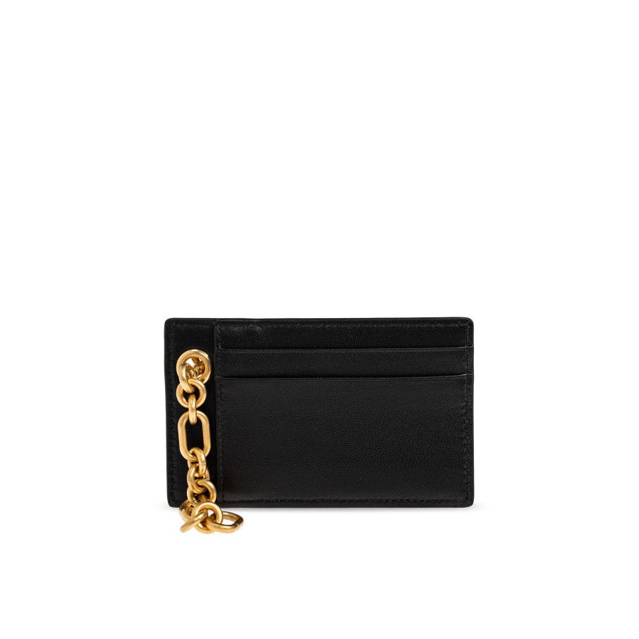 Balmain BALMAIN Black Leather Cardholder With Chain New & Authentic Size ONE SIZE - 1 Thumbnail