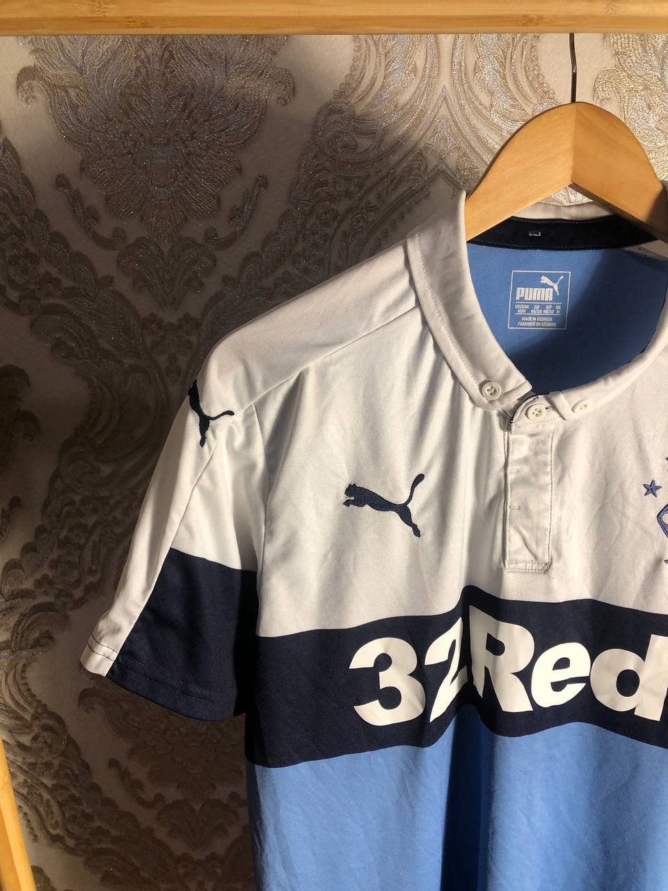 Puma VINTAGE PUMA FC RANGERS SCOTLAND RETRO SOCCER JERSEY Y2K 90s Size US M / EU 48-50 / 2 - 3 Thumbnail