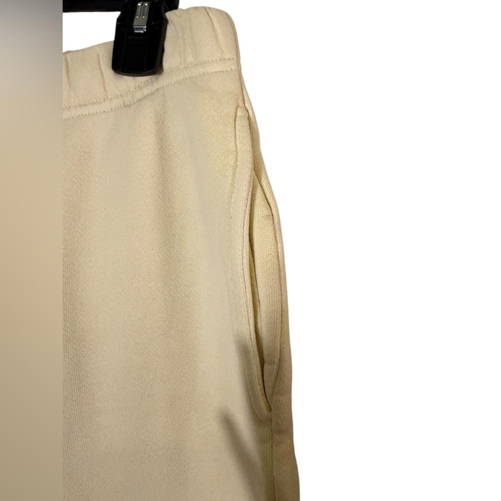 Les Tien Les Tien Heavyweight Classic Cream Sweatpants Sz XXS Size 25" / US 0 / IT 36 - 2 Thumbnail
