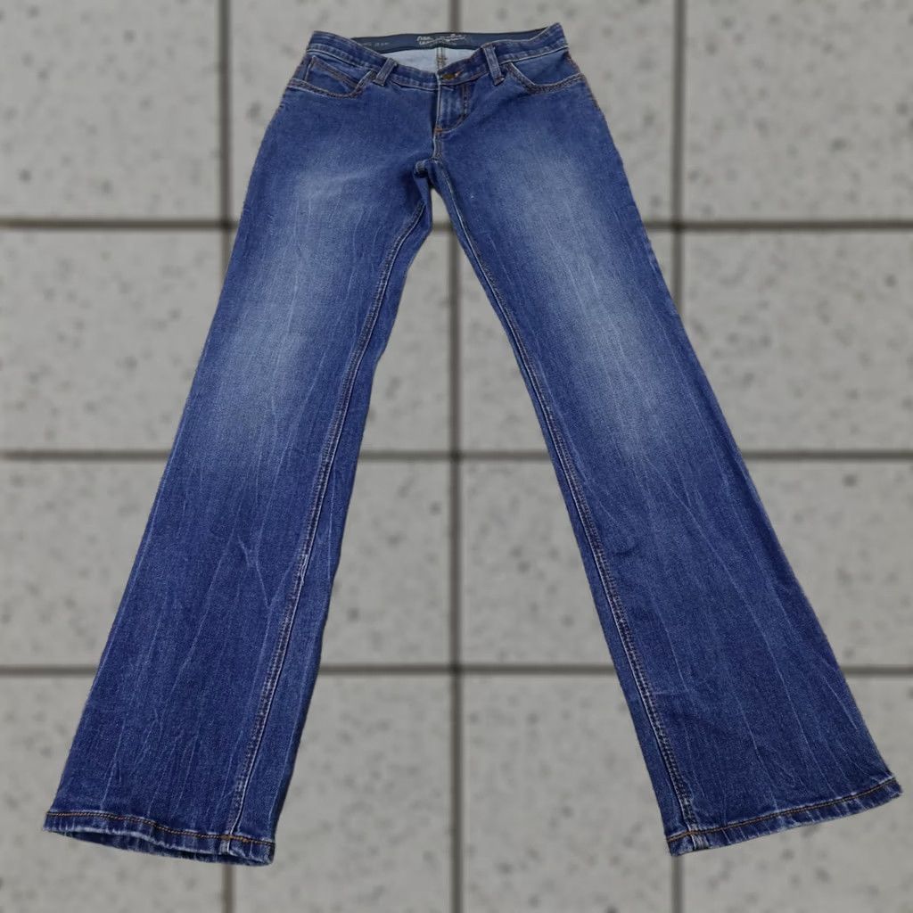 Wrangler Wrangler Jeans Womens 7 Dark Blue Denim Pants Shiloh Low Rise Boot Rodeo Stretch - Mens? Size 28" / US 6 / IT 42 - 1 Thumbnail