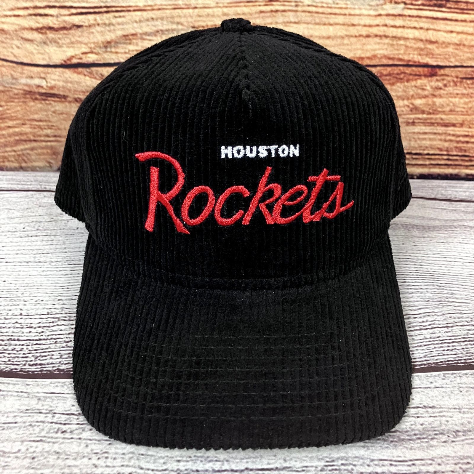 NBA × New Era New Era Houston Rockets NBA Corduroy Snapback Hat Size ONE SIZE - 1 Thumbnail