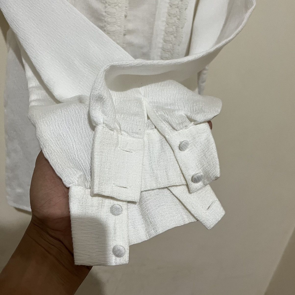 Sezane Sezane lace blouse Size XS / US 0-2 / IT 36-38 - 4 Thumbnail
