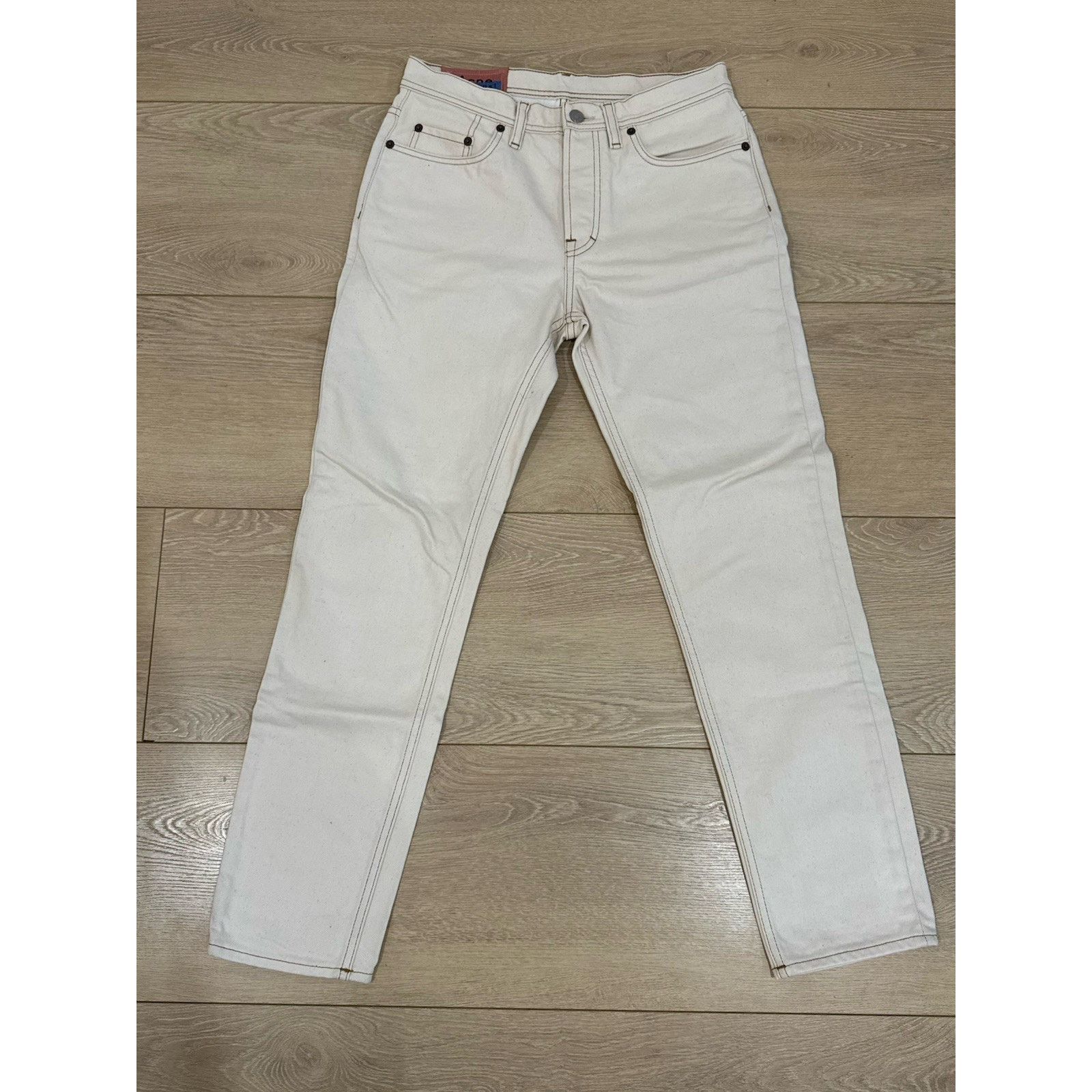 Acne Studios Acne Studios White Denim Jeans 30x34 Size 30" / US 8 / IT 44 - 1 Thumbnail