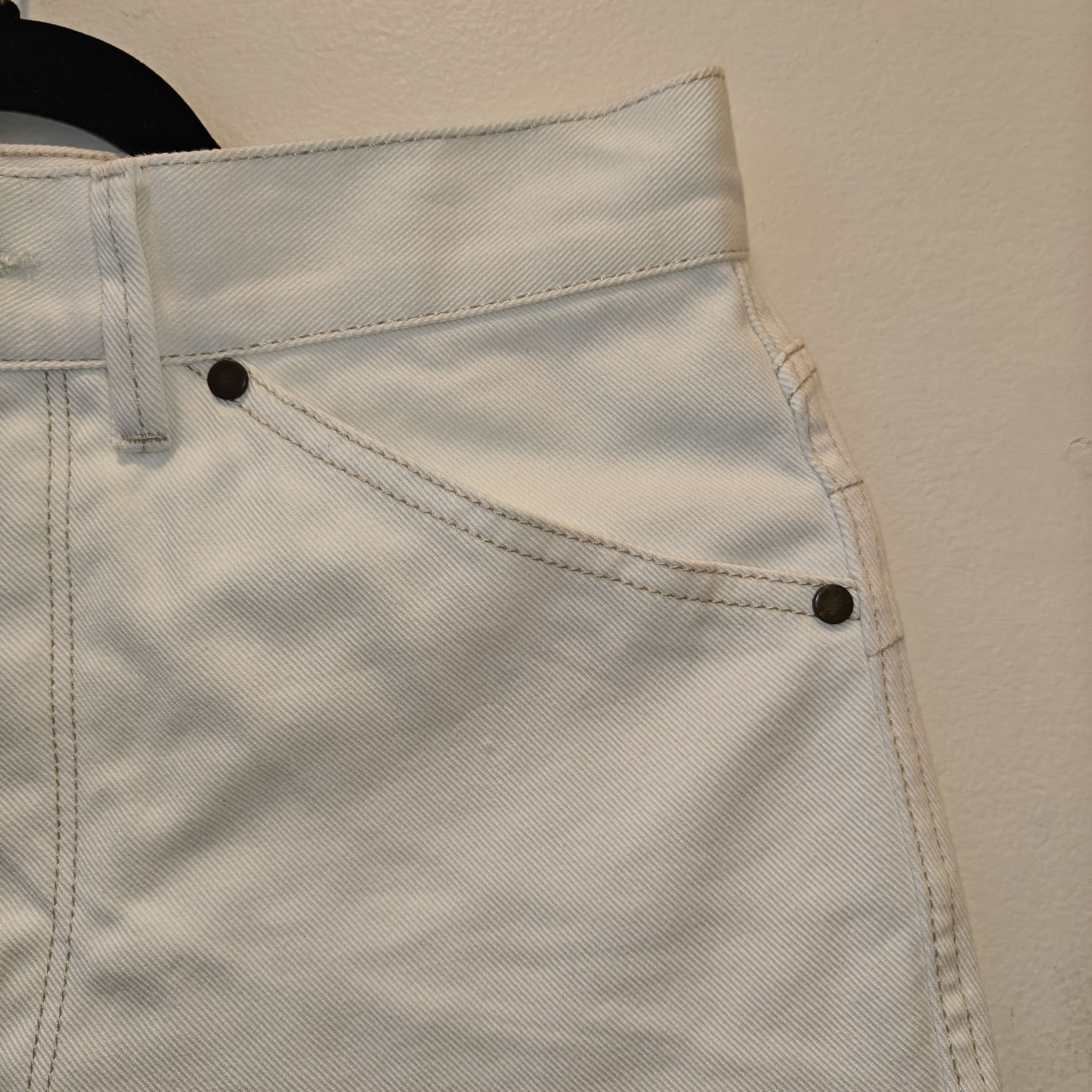 Lemaire Lemaire flared white denim trousers size 48 eu $600 Size US 32 / EU 48 - 6 Thumbnail