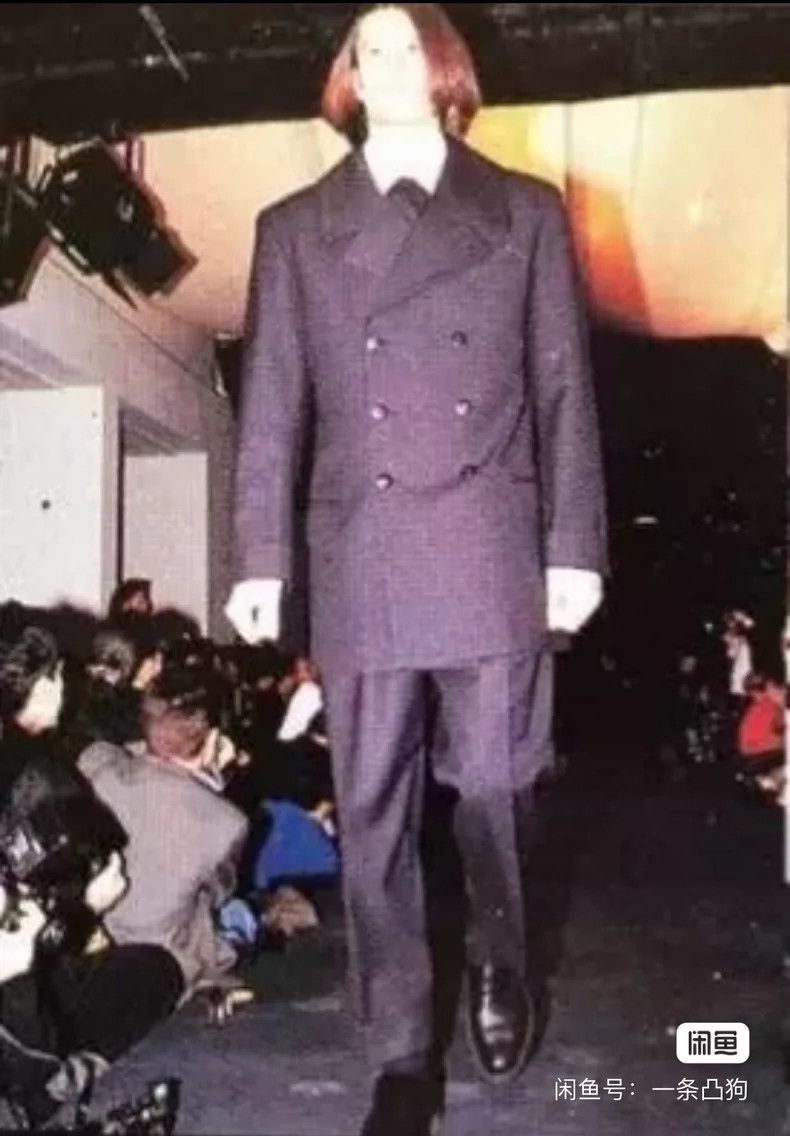 Yohji Yamamoto Yohji Yamamoto size s 1988aw Aristocratic Large Lapel blaze Size 36S - 7 Thumbnail