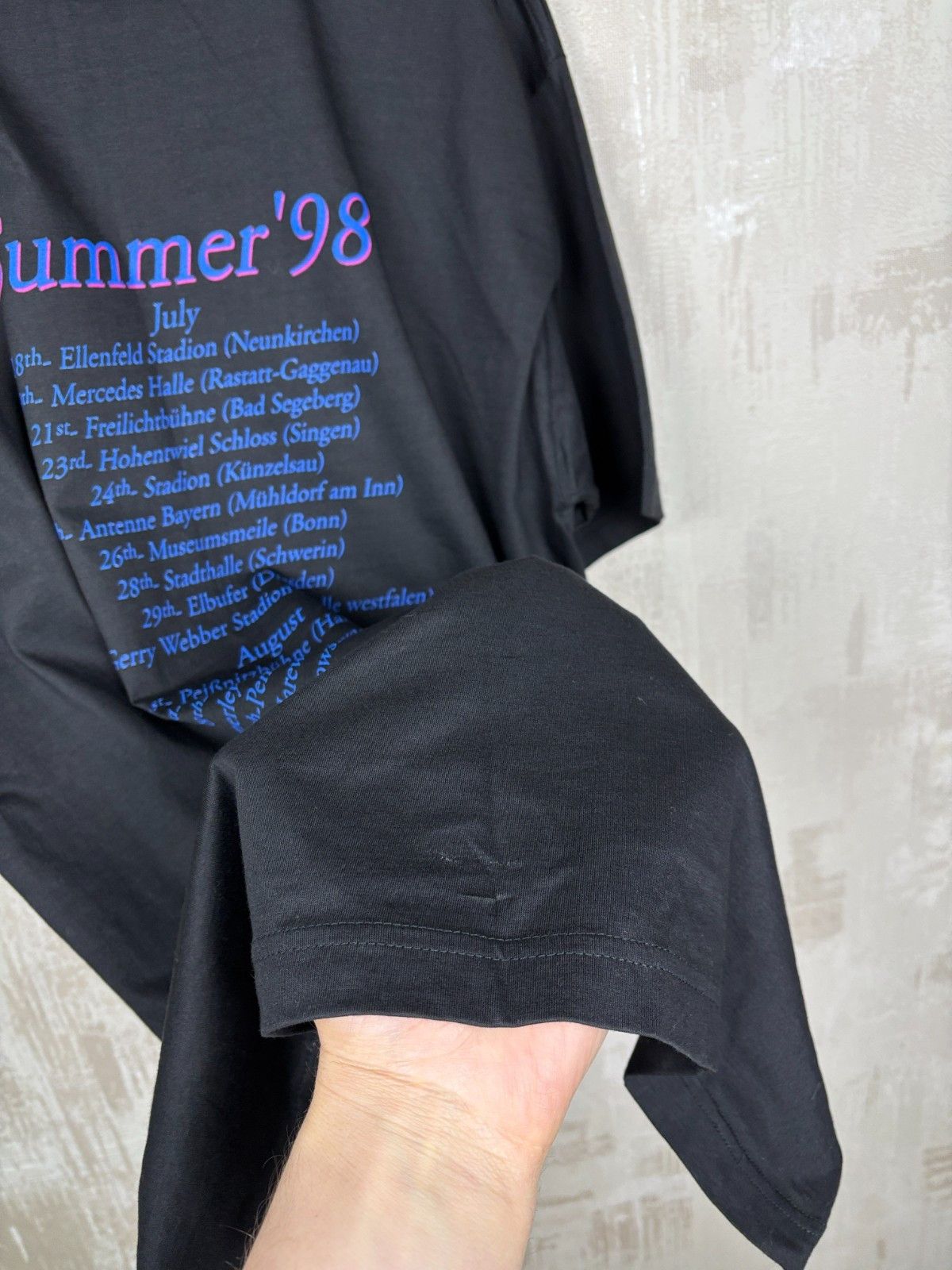 Vintage Vintage Chris de Burgh Summer Tour 1998 T-shirt Size US XL / EU 56 / 4 - 19 Thumbnail