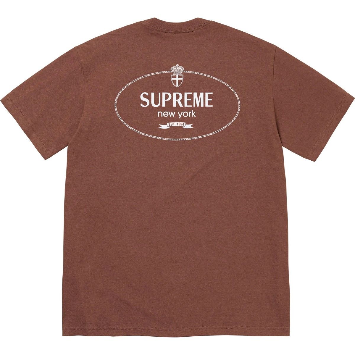 Supreme Supreme Crest Tee Size US L / EU 52-54 / 3 - 1 Thumbnail