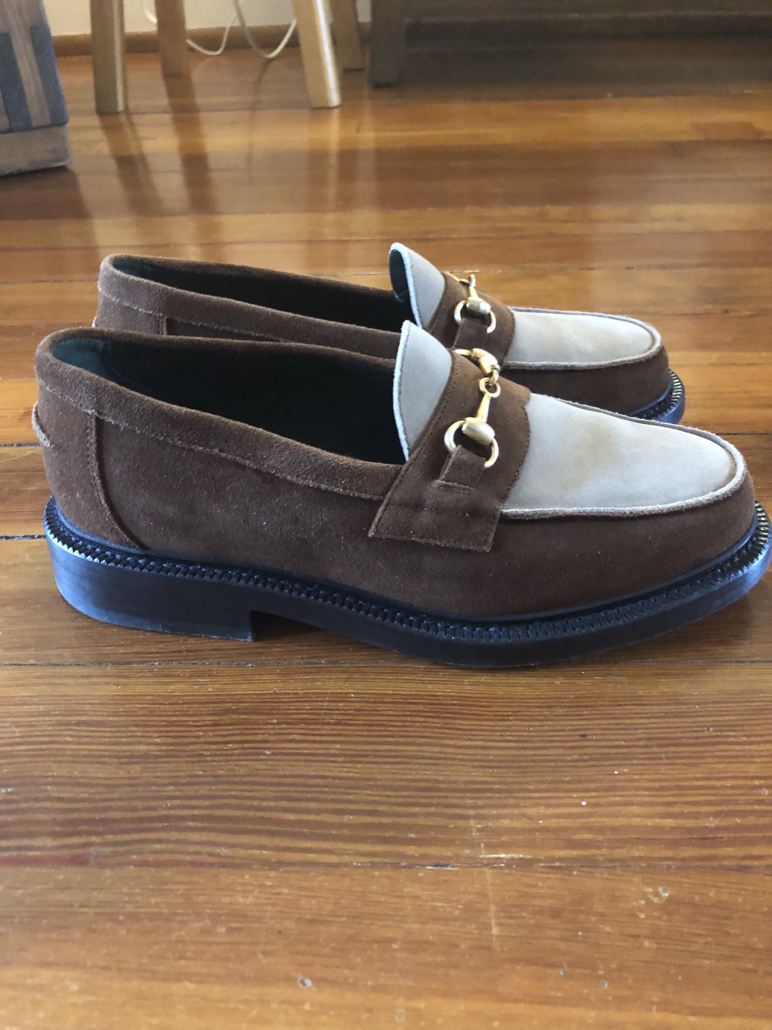 Blackstock & Weber The Mason Suede Loafers Size US 6.5 / EU 39-40 - 3 Thumbnail