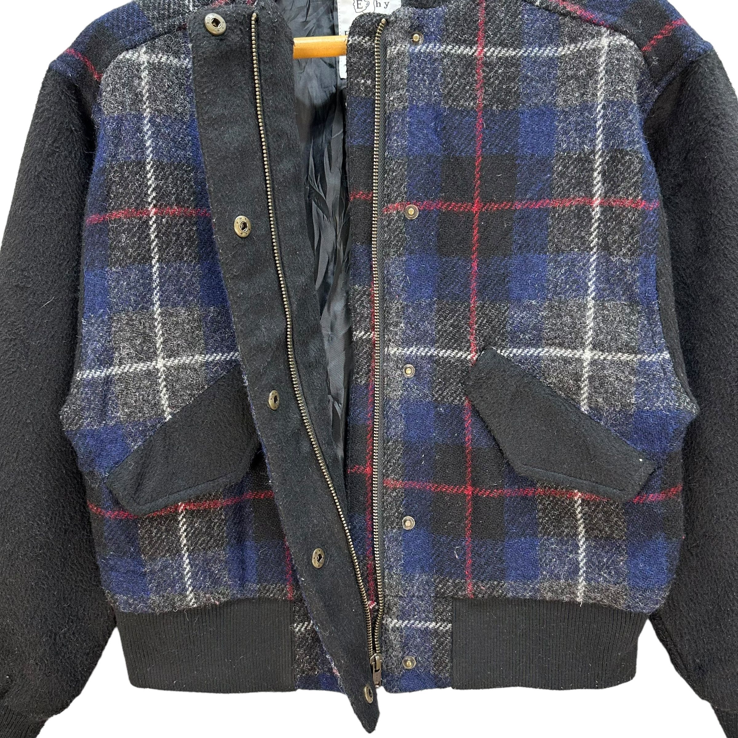 Harris Tweed Ehyphen World Gallery Harris Tweed Tartan Jacket #A21-0491 Size US S / EU 44-46 / 1 - 6 Thumbnail