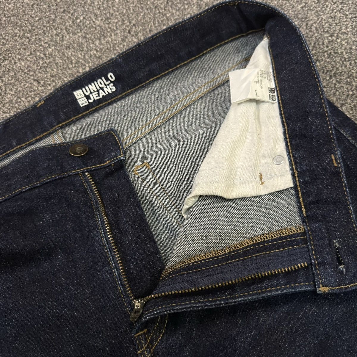 Undercover × Uniqlo 🔥🇯🇵 Japanese Selvedge Uniqlo Fit-Slim Fit Indigo Denim W36 Size US 36 / EU 52 - 12 Thumbnail