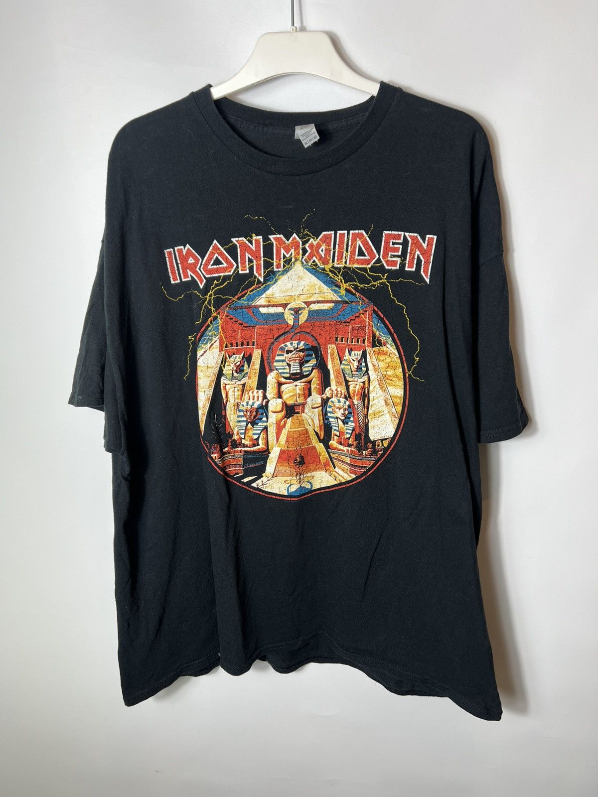 Iron Maiden IRON MAIDEN PYRAMID PHARAOHS WORLD 2017 MEN'S T-SHIRT Size US XXL / EU 58 / 5 - 1 Thumbnail