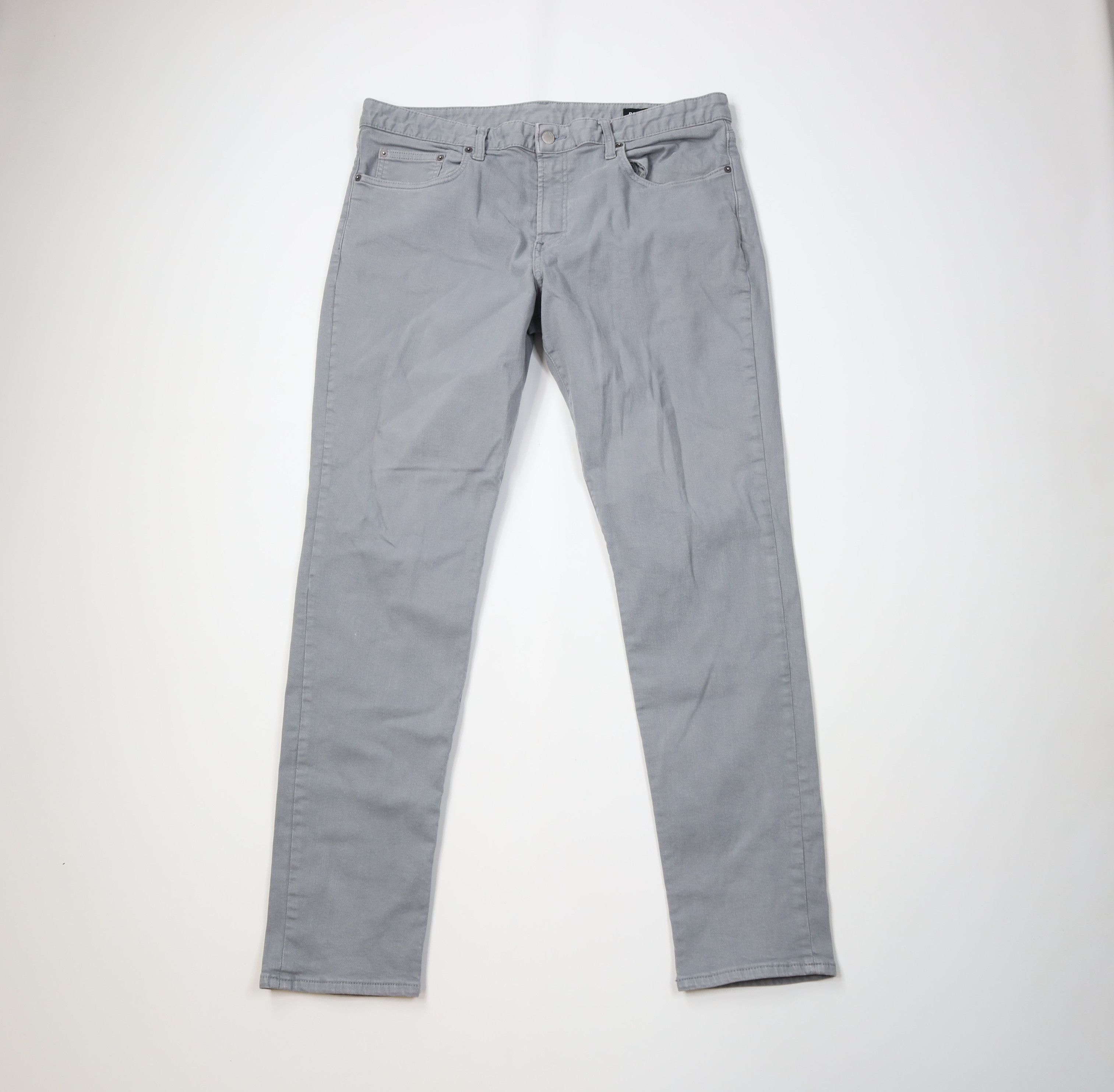Bonobos Bonobos Faded Slim Fit Tapered Leg Stretch Denim Jeans Gray Size US 38 / EU 54 - 1 Thumbnail