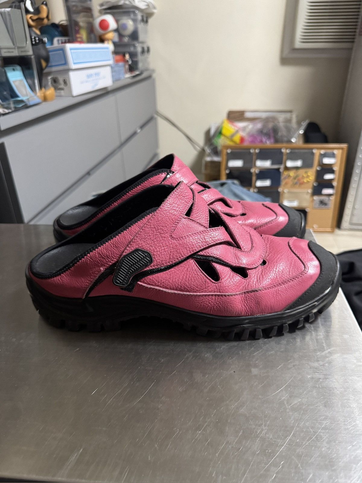 Kiko Kostadinov 2022 Kiko Kostadinov Wessex Sabo Mules Shock Pink Size 12 Size US 12 / EU 45 - 6 Thumbnail