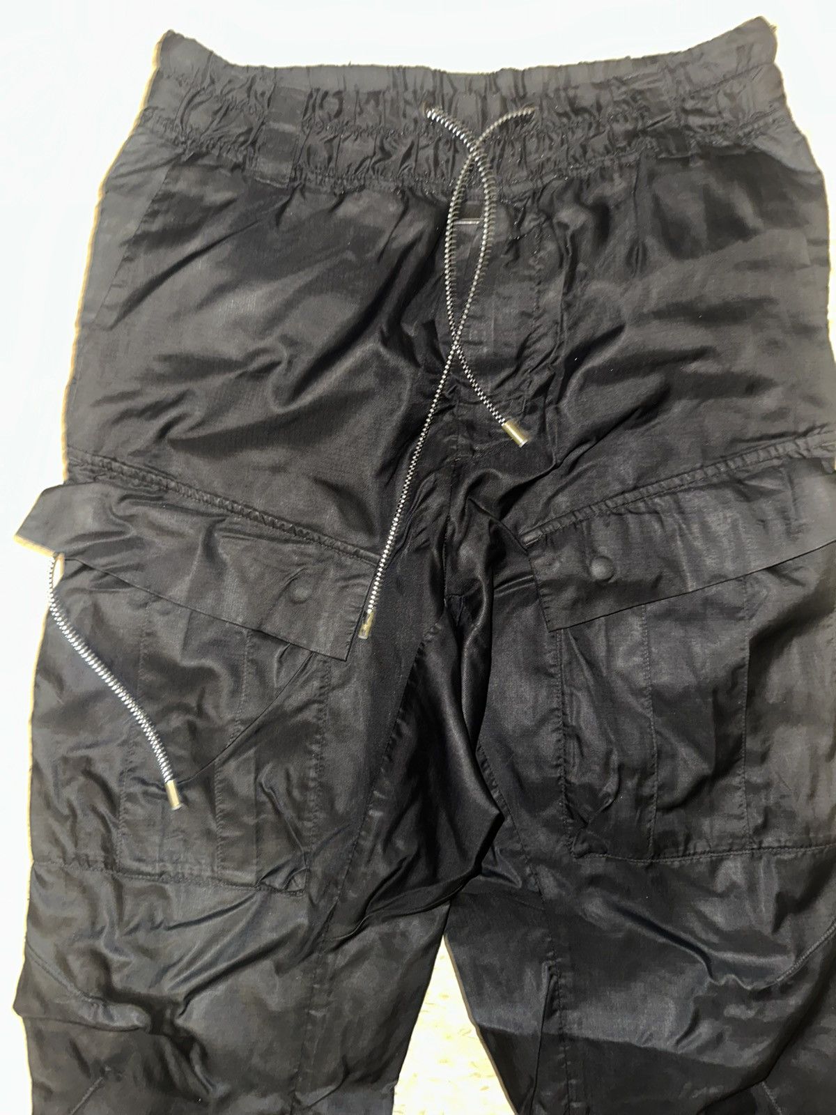 Marcelo Burlon Marcelo Burlon Cropped Nylon Trouser Size US 30 / EU 46 - 7 Thumbnail