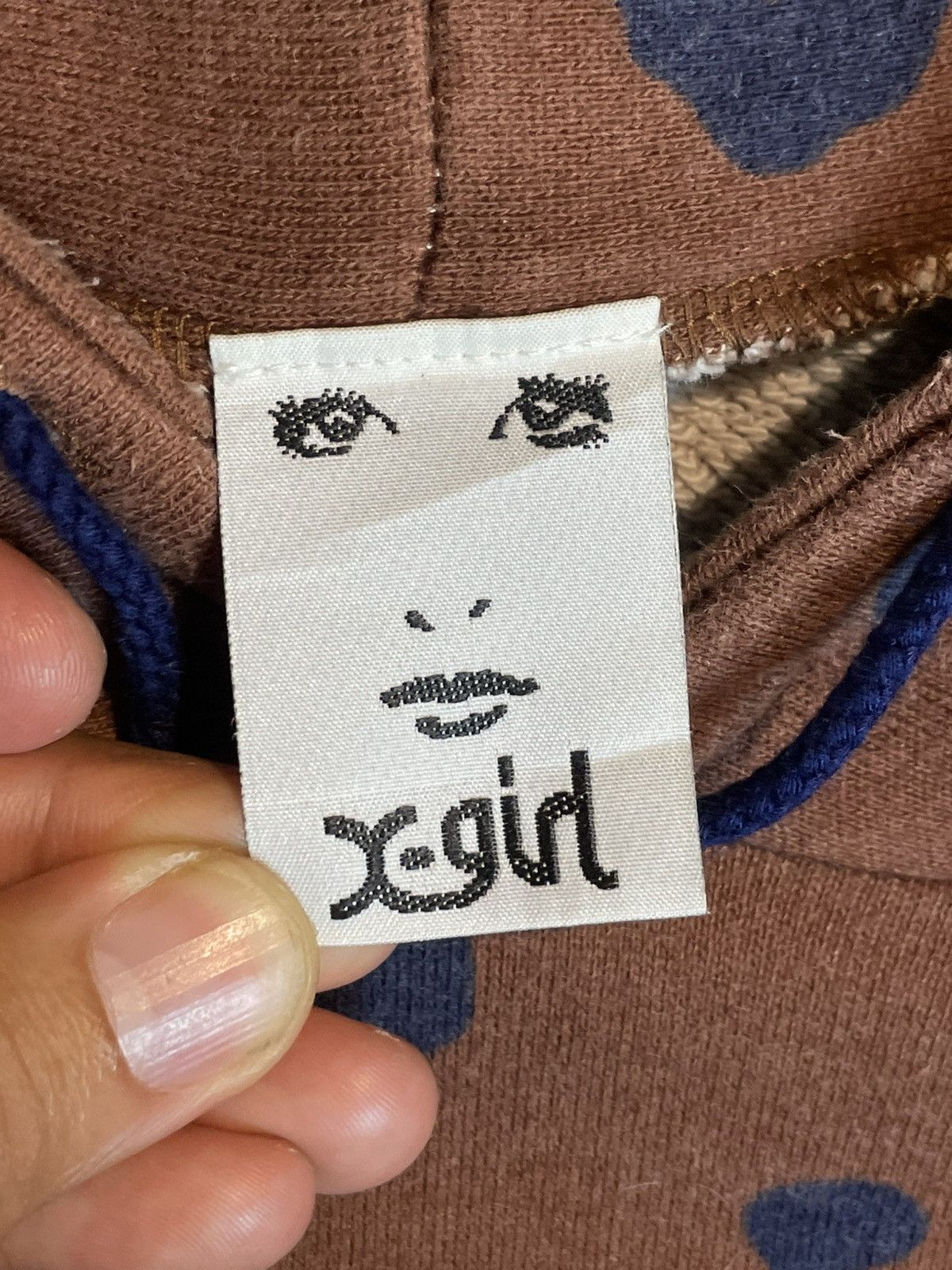 Japanese Brand × Vintage X-Girl Hooded Long Sleeves Leopard (29) Size US S / EU 44-46 / 1 - 6 Thumbnail