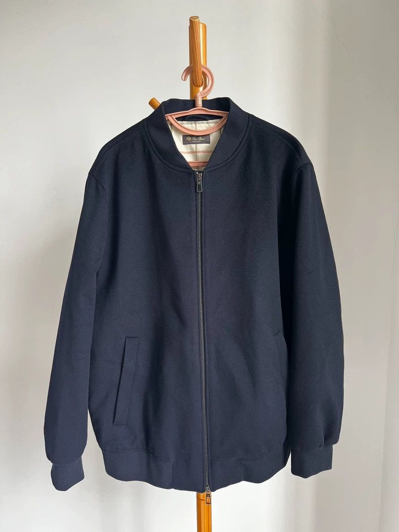 Loro Piana Loro Piana Cashmere Bomber Jacket Size US XL / EU 56 / 4 - 1 Thumbnail