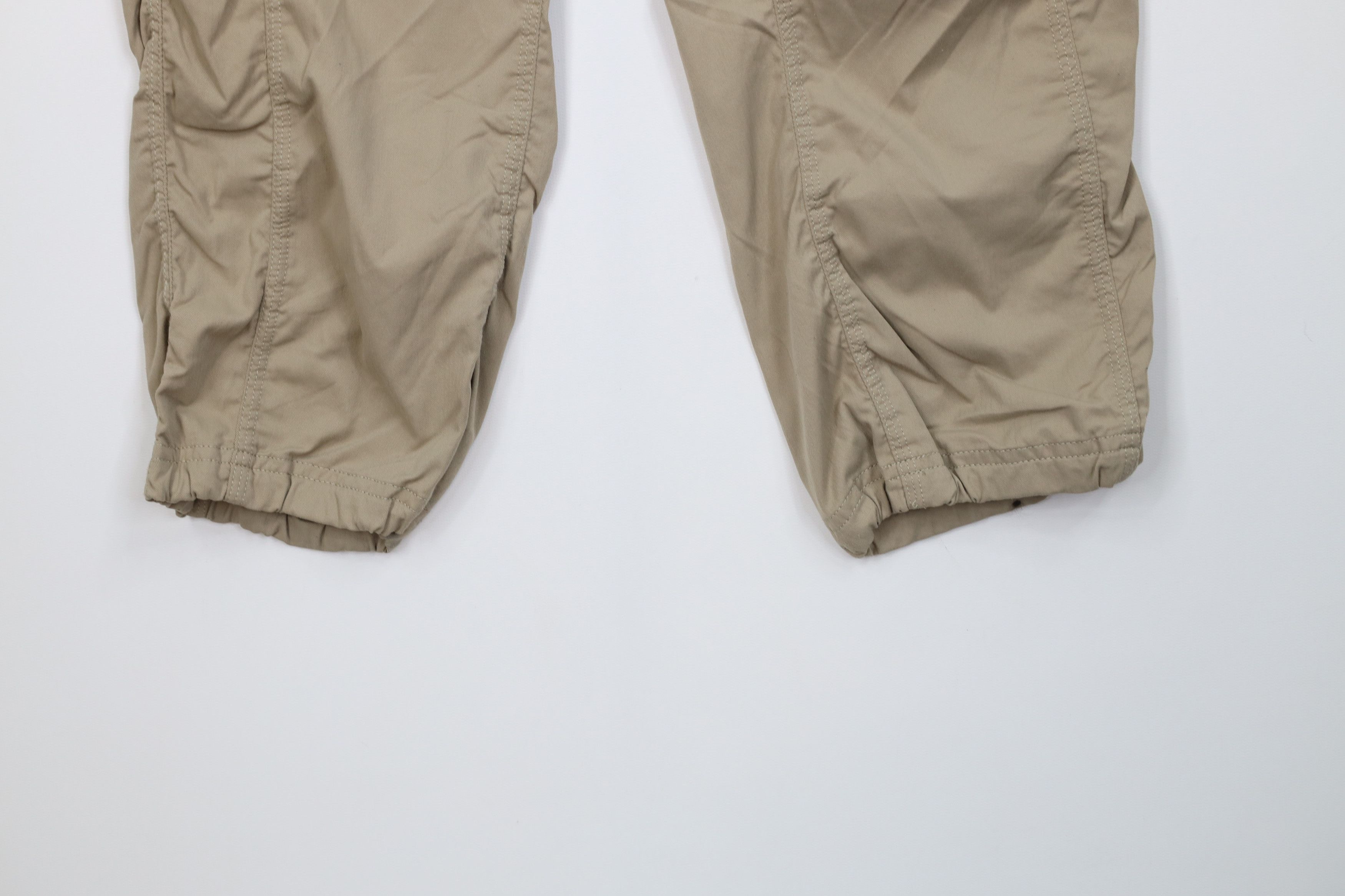The North Face The North Face Spell Out Cuffed Capris Joggers Pants Beige Size 28" / US 6 / IT 42 - 4 Thumbnail