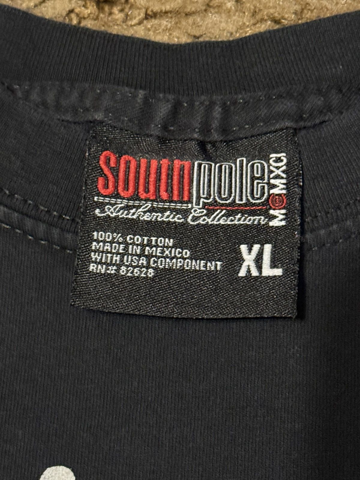 Southpole Vintage Y2K Southpole Flying S T-shirt Tee Black XLarge Size US XL / EU 56 / 4 - 4 Thumbnail