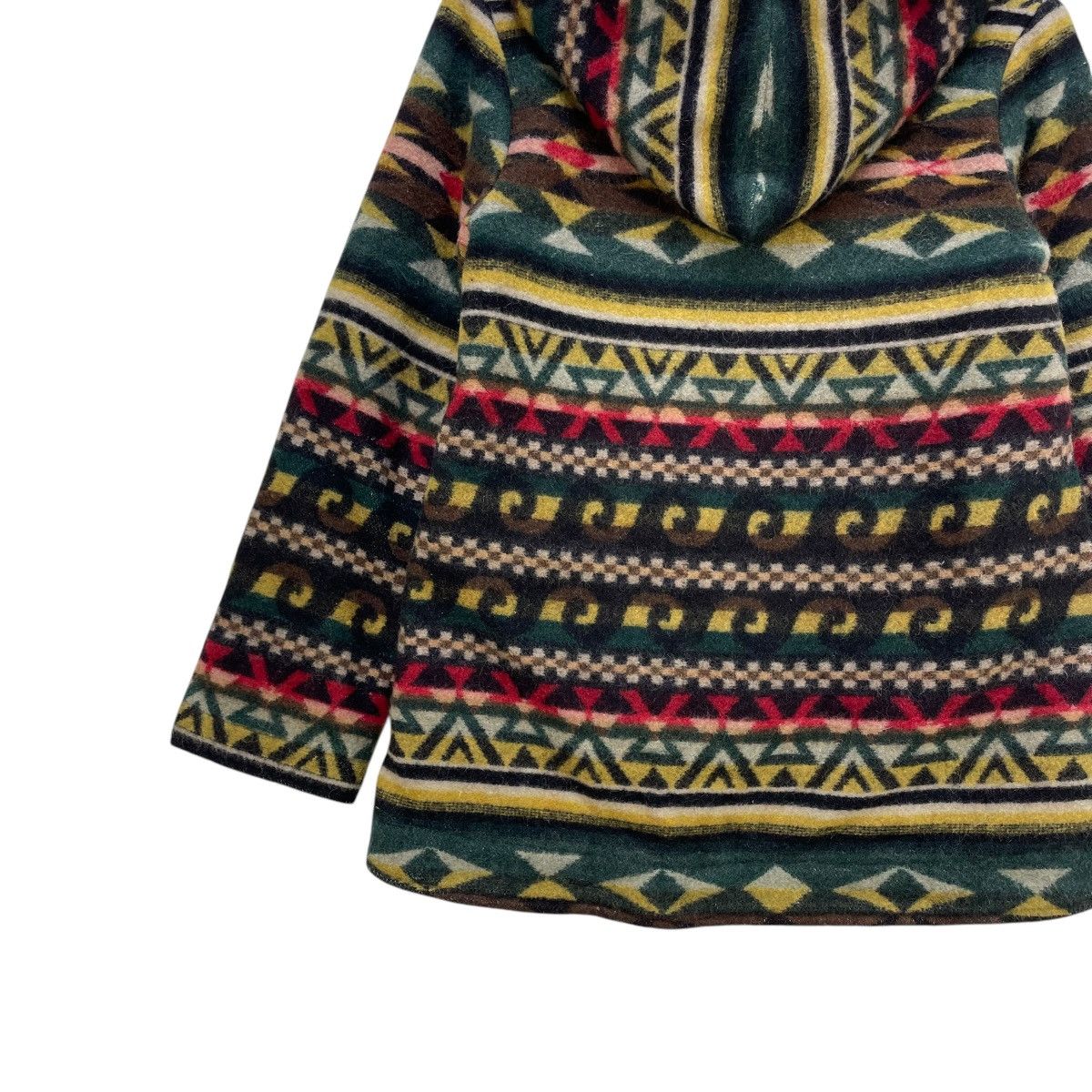 Japanese Brand × Native 💥Vintage 90s Amina Navajo Native Hooded Jacket Size M / US 6-8 / IT 42-44 - 8 Thumbnail